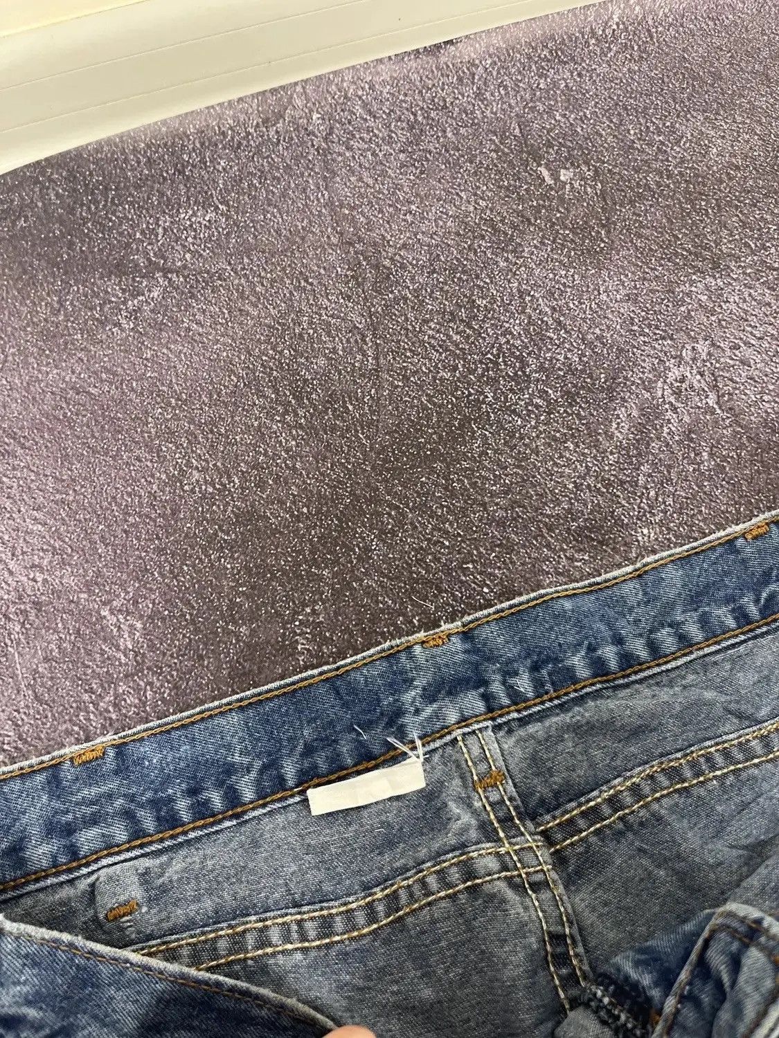 Carhartt × Vintage Vintage Carhartt Flame Resistant Blue Denim Hype Work Jeans Size US 38 / EU 54 - 8 Thumbnail
