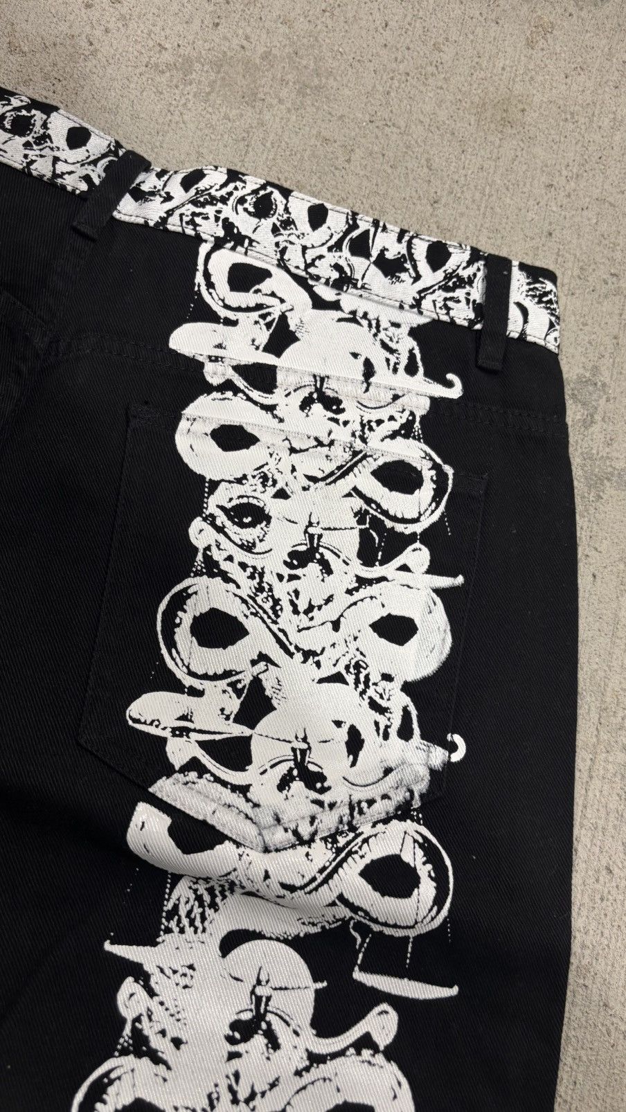 Designer Never Ending World Wide Snake Denim Size US 34 / EU 50 - 13 Thumbnail