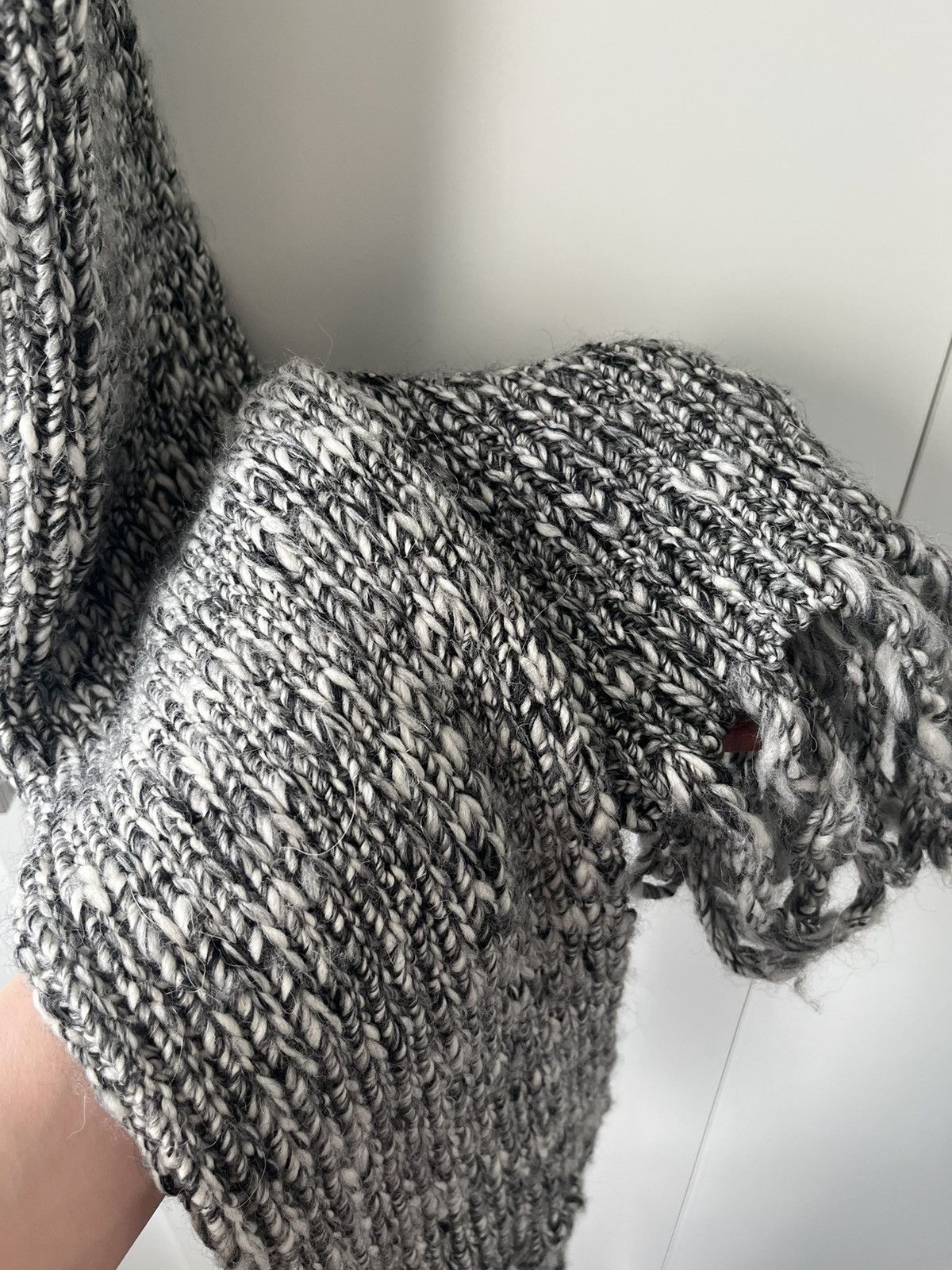 Dior 07AW Long wool scarf Size ONE SIZE - 3 Thumbnail