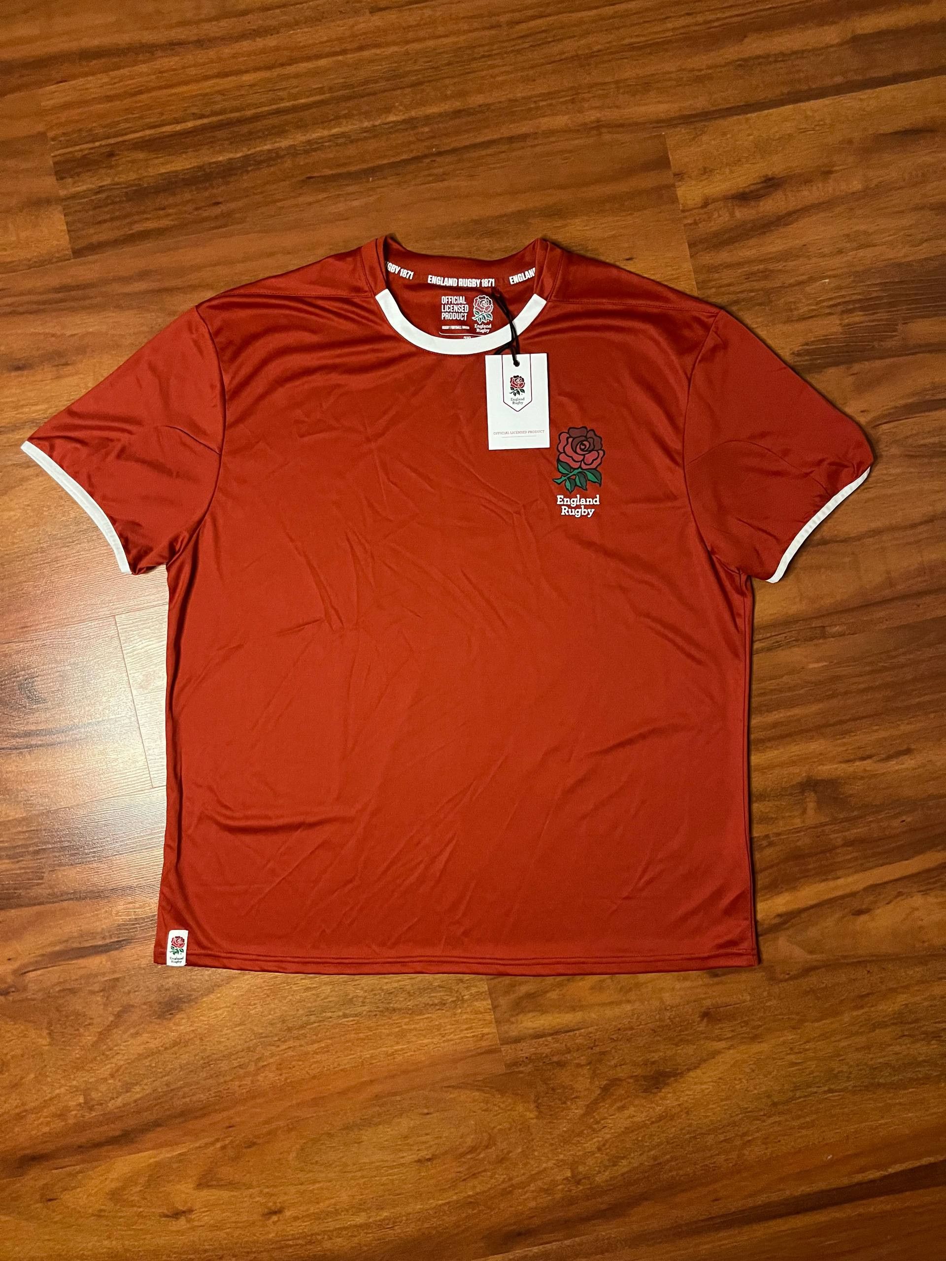 Other ENGLAND RUGBY TEAM PRO TRAINING JERSEY TEE Size US XXL / EU 58 / 5 - 2 Thumbnail