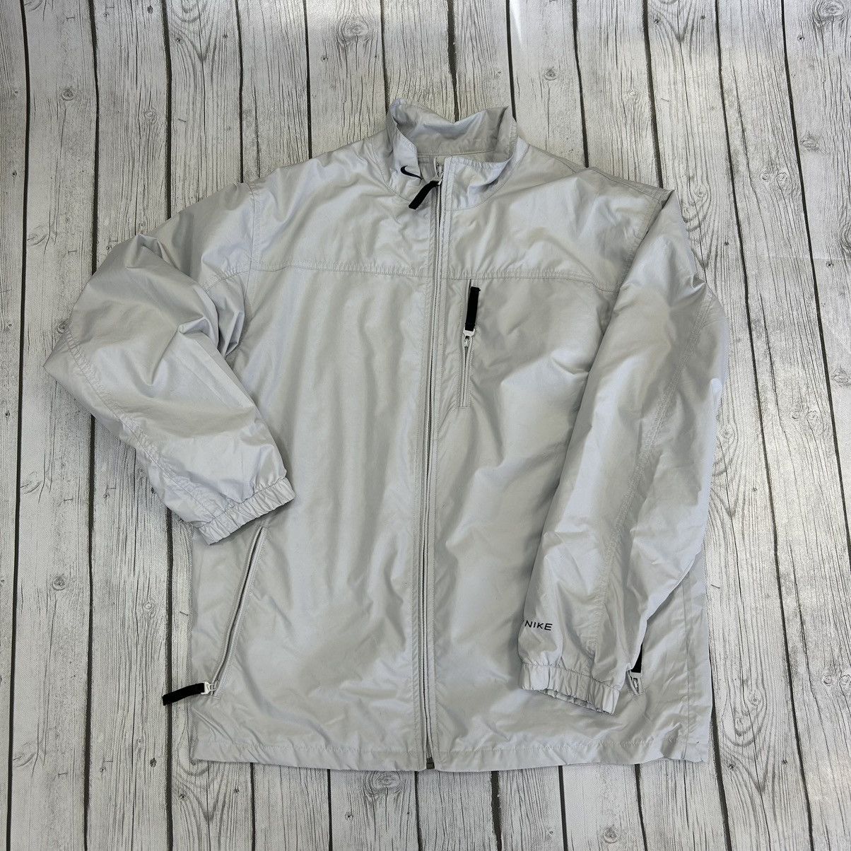 Nike × Vintage Vintage 2001 Nike silver lightweight jacket Size US M / EU 48-50 / 2 - 1 Thumbnail