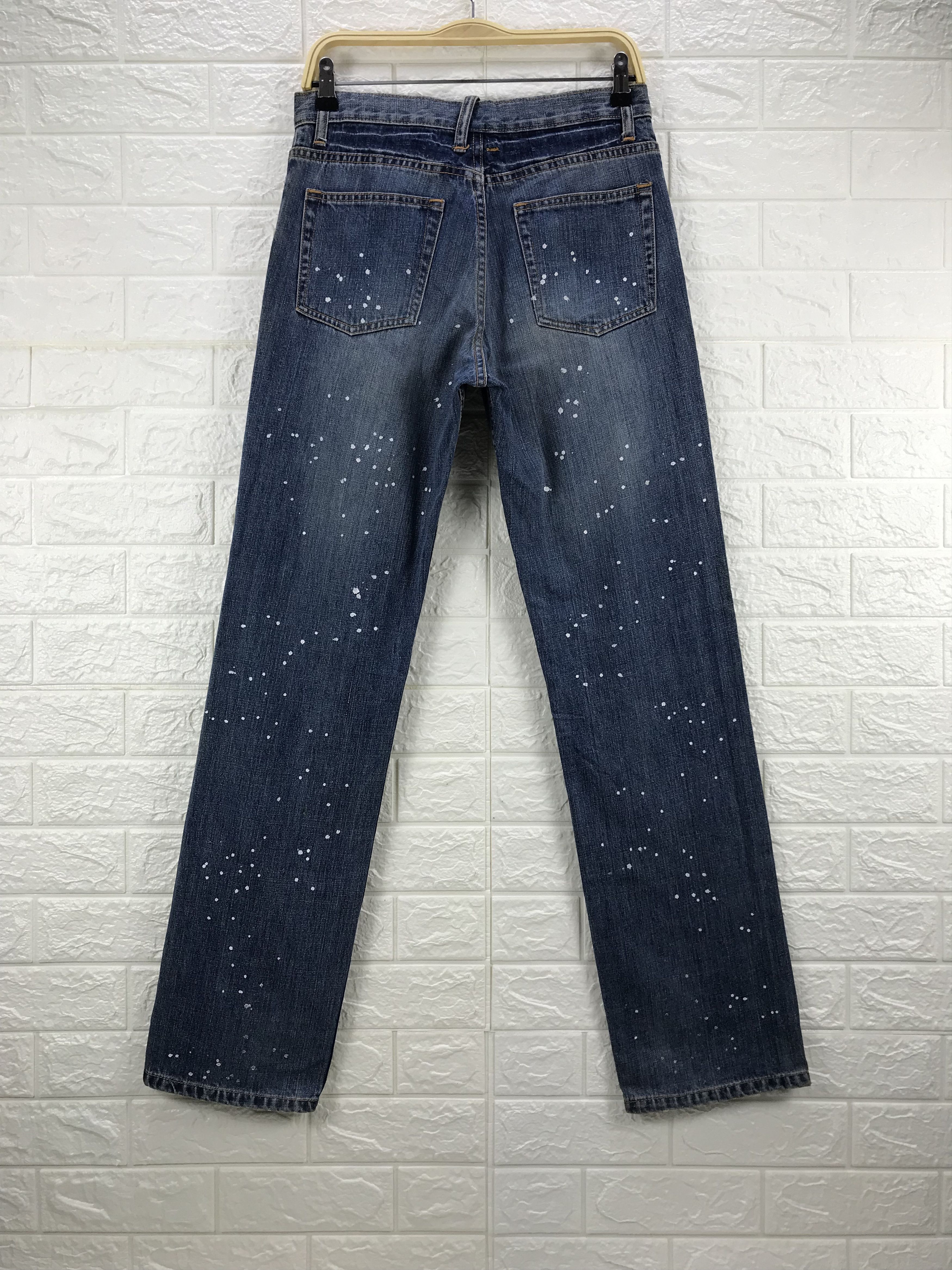 semanticdesign Vintage Semantic Design Paint Splatter Jeans Size US 30 / EU 46 - 5 Thumbnail