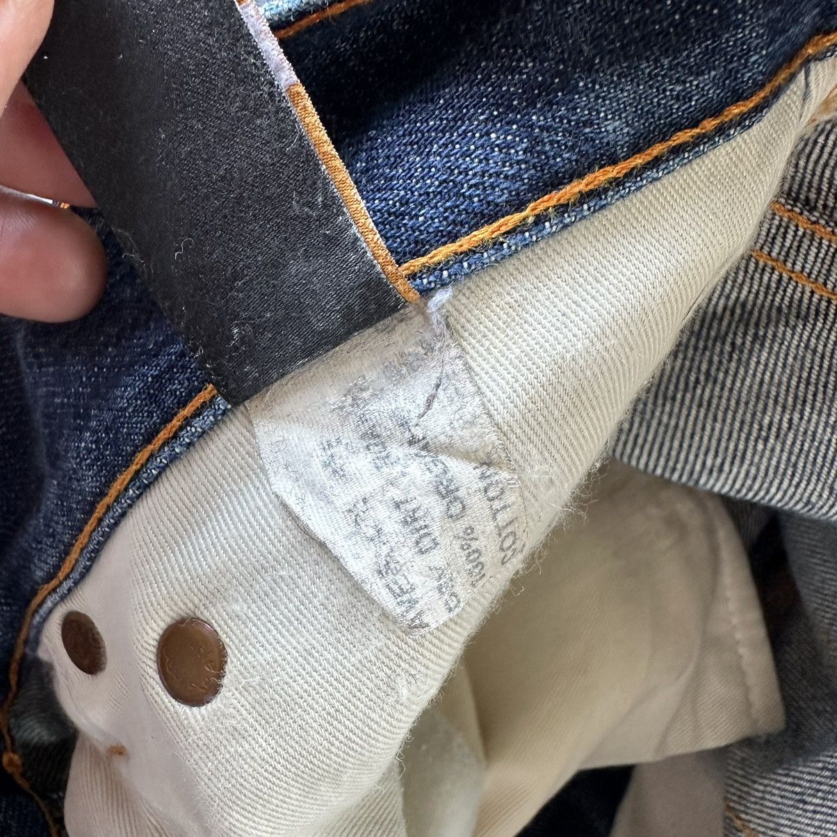 Nudie Jeans Nudie Jeans Distressed Washed Denim Made in Italy 31x32 D643 Size US 31 - 18 Thumbnail