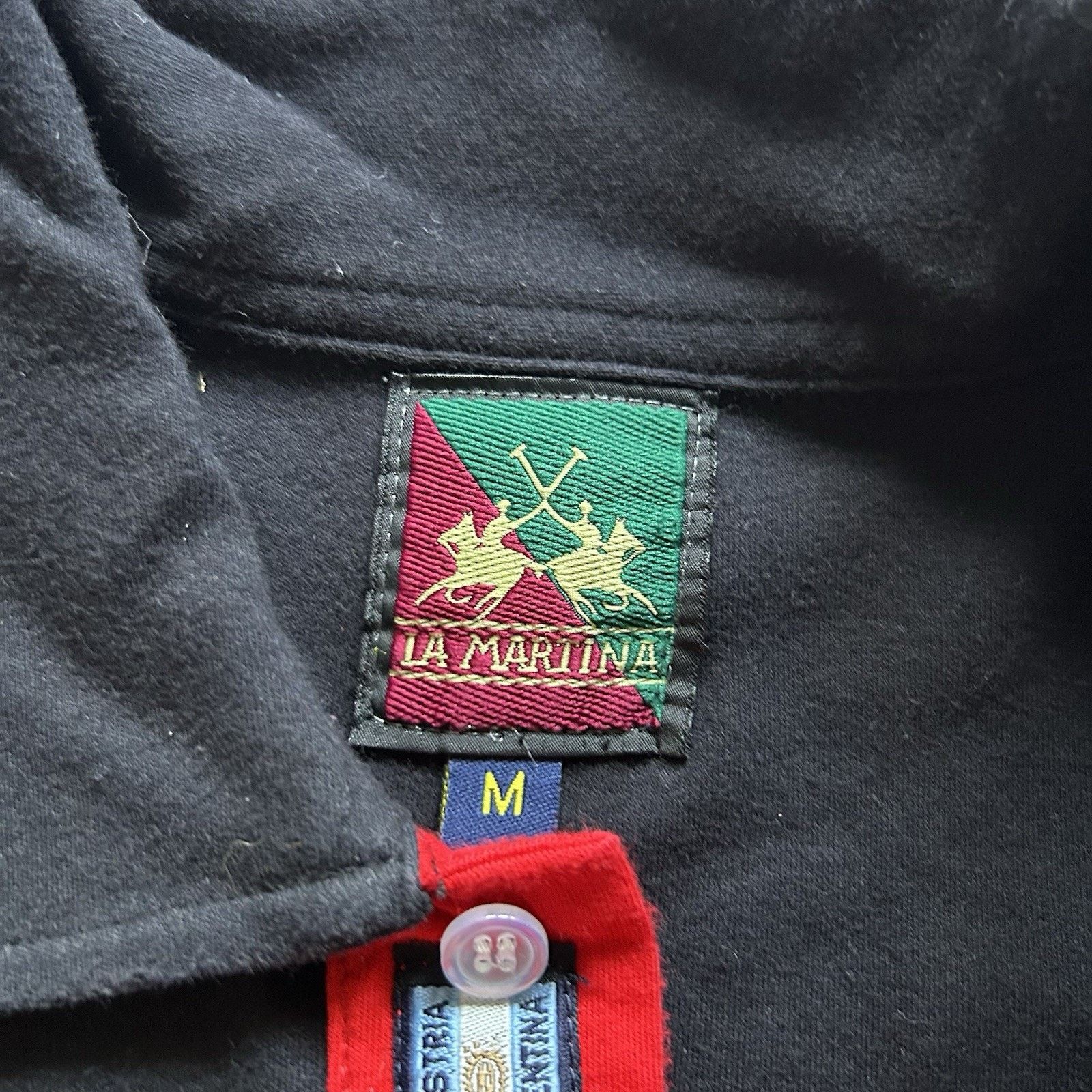 Vintage Vintage Porsche Shirt 90s Polo Mannschaft Team Medium Racing Size US M / EU 48-50 / 2 - 5 Thumbnail