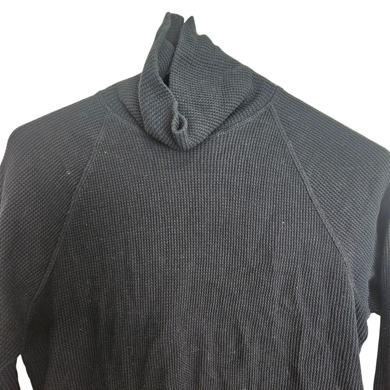 Everlane Everlane Womens Organic Cotton Thermal Turtleneck S Gorpcore Size S / US 4 / IT 40 - 2 Thumbnail