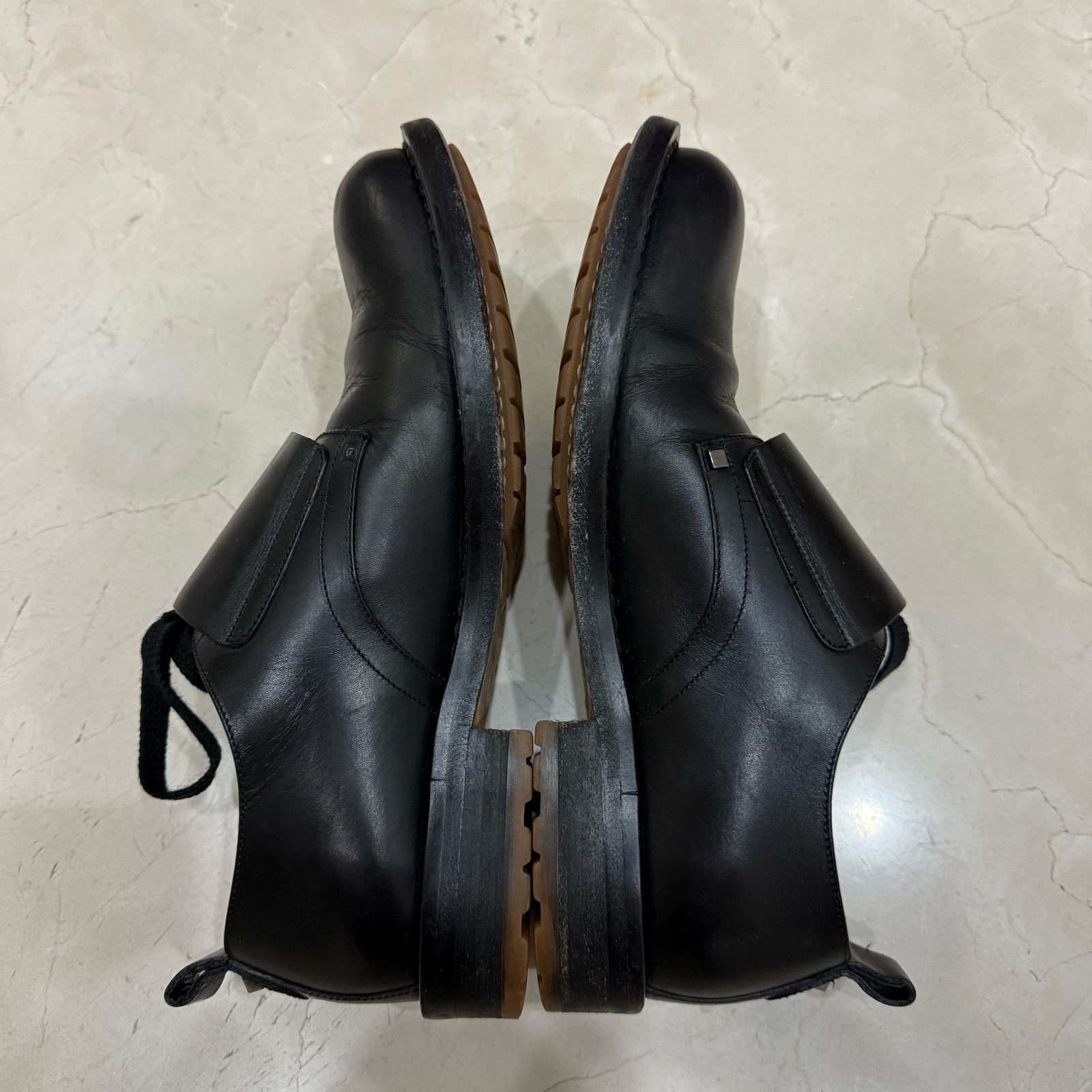 Valentino $1195 Value Black Valentino Garavani Double Monk Strap Shoe Size US 8 / EU 41 - 7 Thumbnail