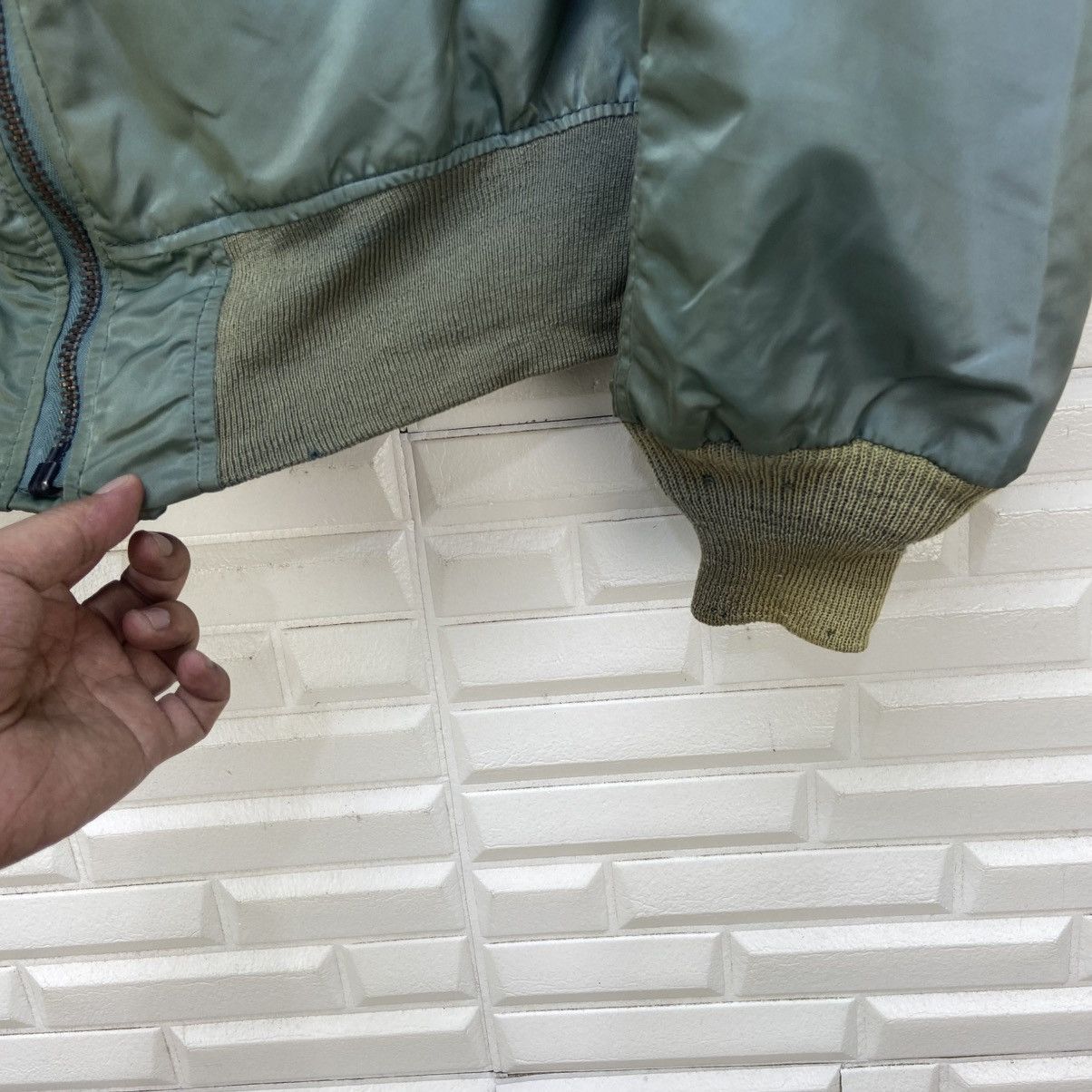 Alpha Industries Vintage MA 1 Alpha Industries US Air Force Bomber Jacket Size US L / EU 52-54 / 3 - 5 Thumbnail