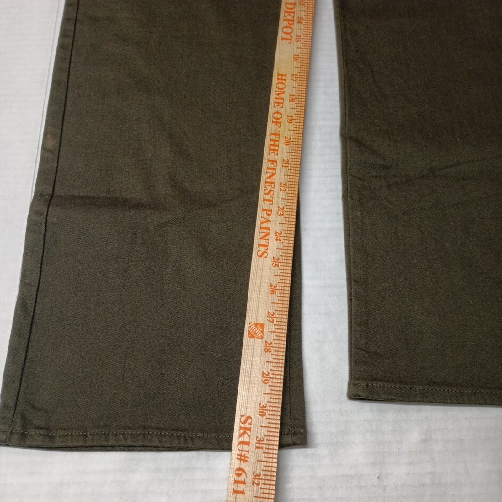 Levi's Women's Green Levi High Rise Utility Loose Jeans Size 10/W30 Size 32" / US 10 / IT 46 - 4 Thumbnail
