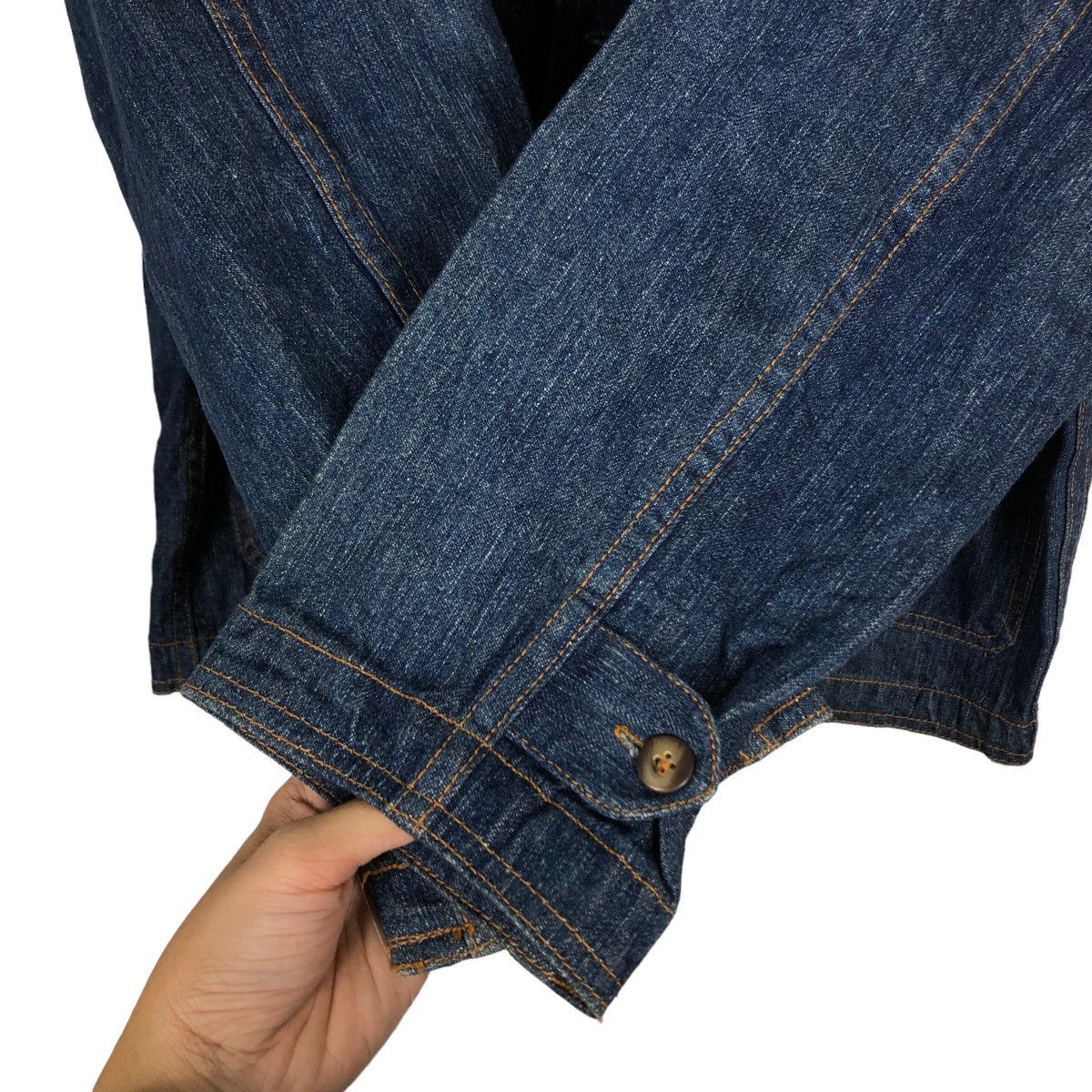 Japanese Brand 🔥90’s Denim Work Jacket Japan Made Size US M / EU 48-50 / 2 - 12 Thumbnail