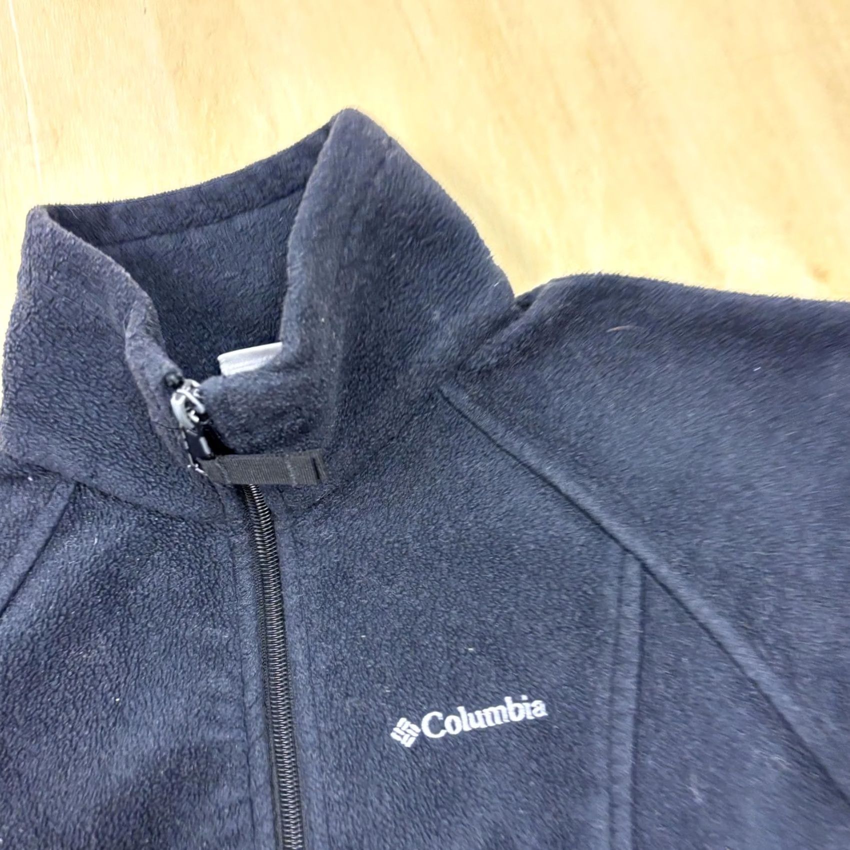 Vintage Columbia Fleece Jacket Womens Small Black Full Zip Pockets Casual Outdoor Size S / US 4 / IT 40 - 2 Thumbnail