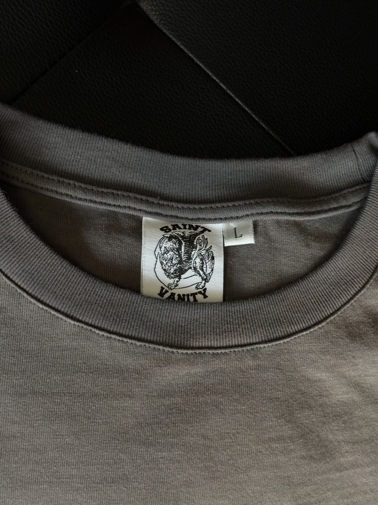 Saint Vanity Saint Vanity UNRELEASED Tee Shirt Logo Grey Size Large (NEW) Size US L / EU 52-54 / 3 - 7 Thumbnail