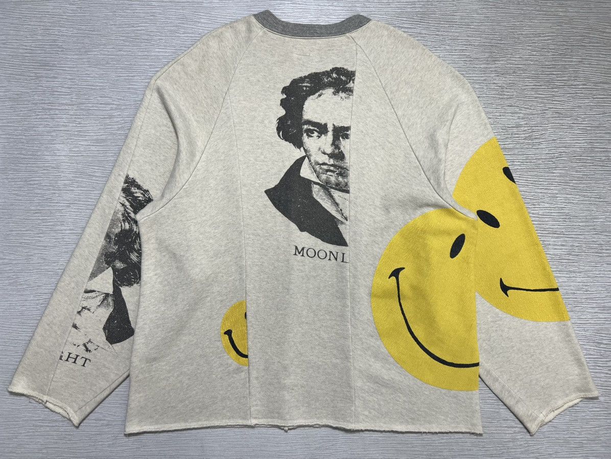 Kapital Kountry Kapital Kountry - Beethoven Remake Smile Smily Sweatshirt Size US L / EU 52-54 / 3 - 3 Thumbnail