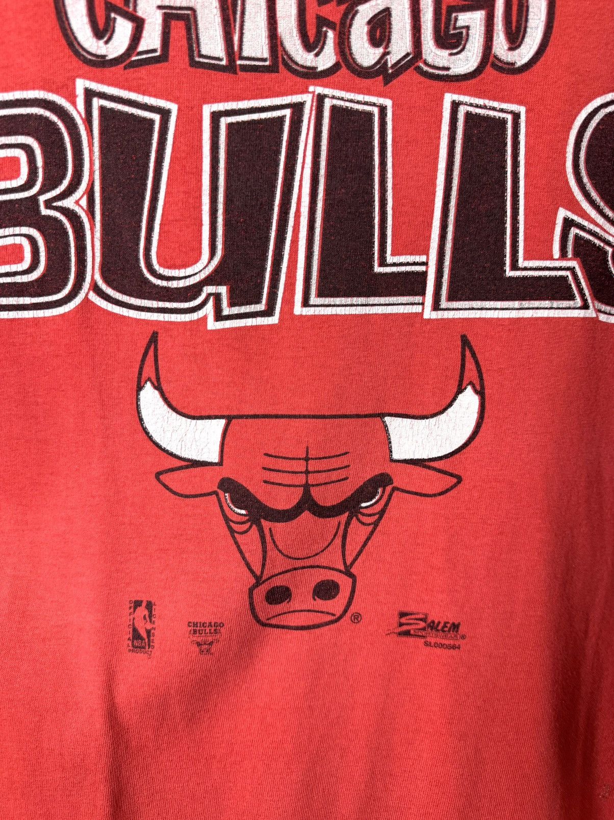NBA 1990’s Vintage NBA Chicago Bulls Basketball T Shirt Size US S / EU 44-46 / 1 - 3 Thumbnail