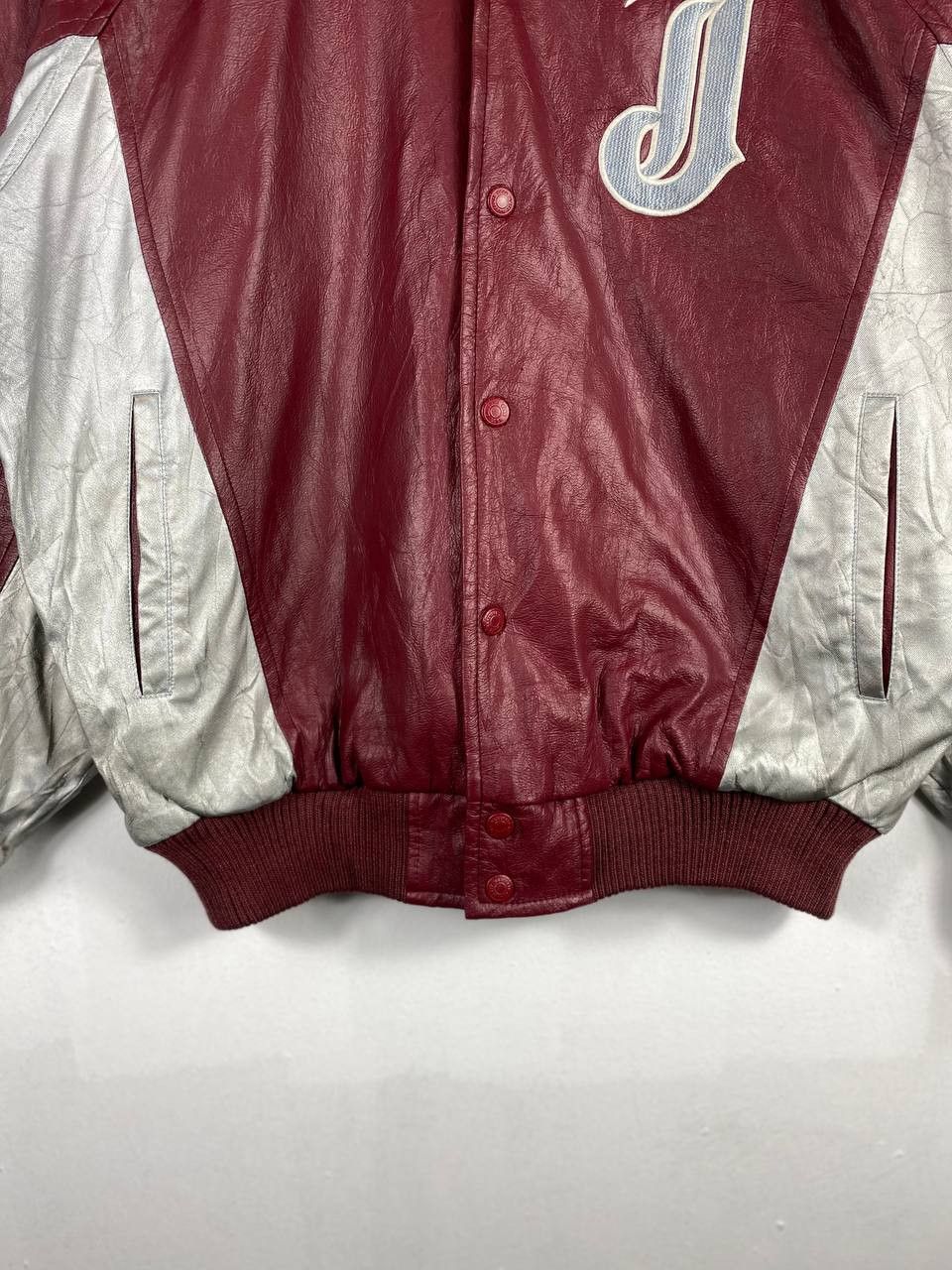 Japanese Brand zett japanese brand pvc baseball jacket nice design Size US XXL / EU 58 / 5 - 4 Thumbnail