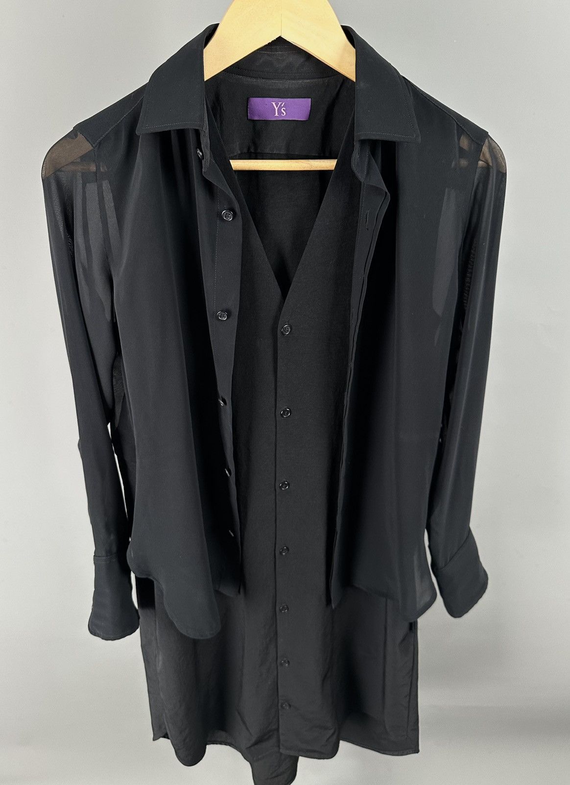 Y’s - Yohji Yamamoto Purple Label - Two way function dress