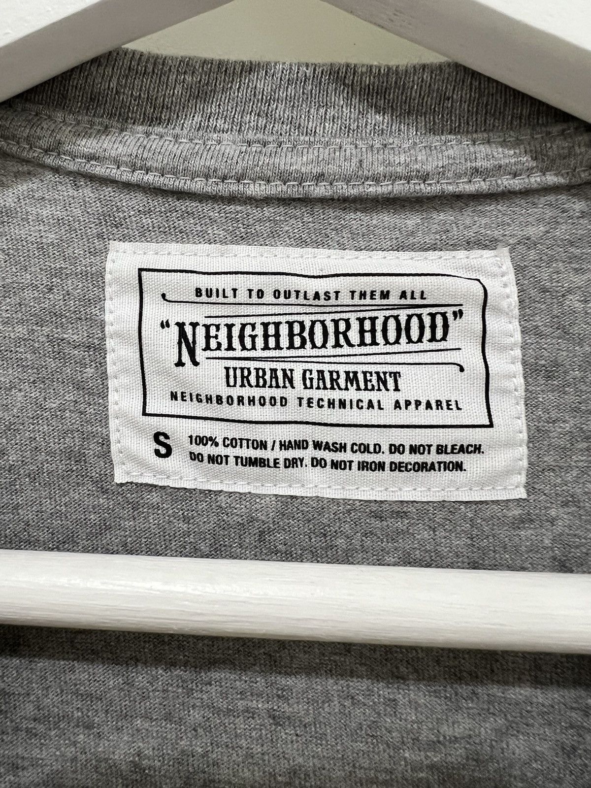 Neighborhood Neighborhood Grey Tee Size S Size US S / EU 44-46 / 1 - 2 Thumbnail