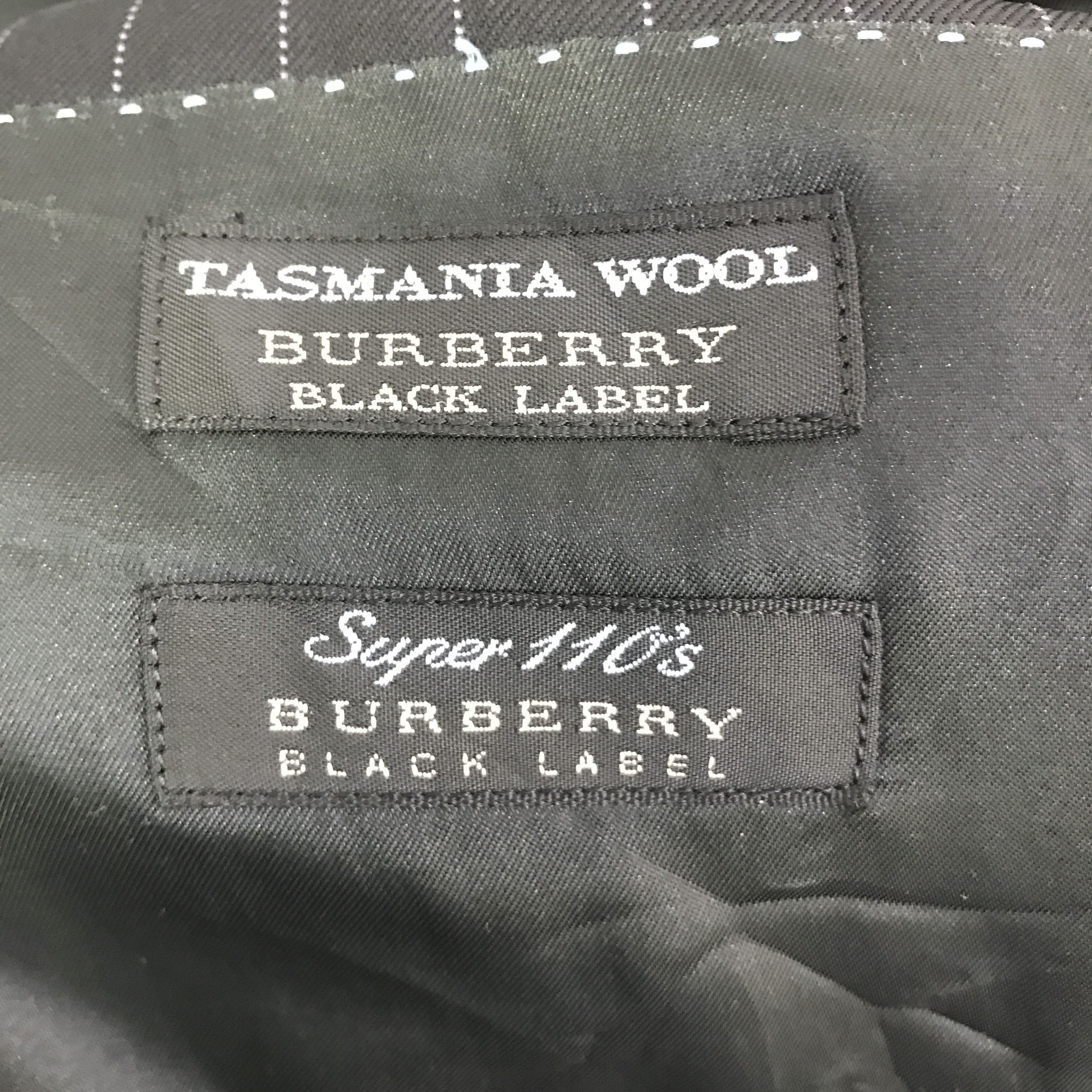 Burberry BURBERRY STRIPED BLACK LABEL BLAZER COAT JACKET K126B10 Size US L / EU 52-54 / 3 - 12 Thumbnail