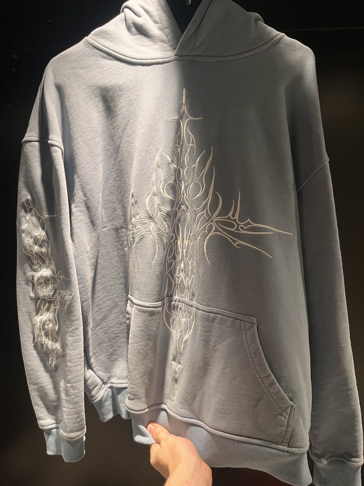 Other Only Curse Blue hoodie Size US XL / EU 56 / 4 - 1 Thumbnail