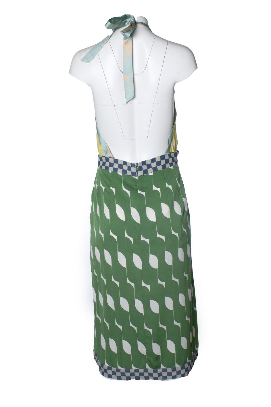 Dries Van Noten Dries van Noten, midi halter dress with print Size S / US 4 / IT 40 - 3 Thumbnail