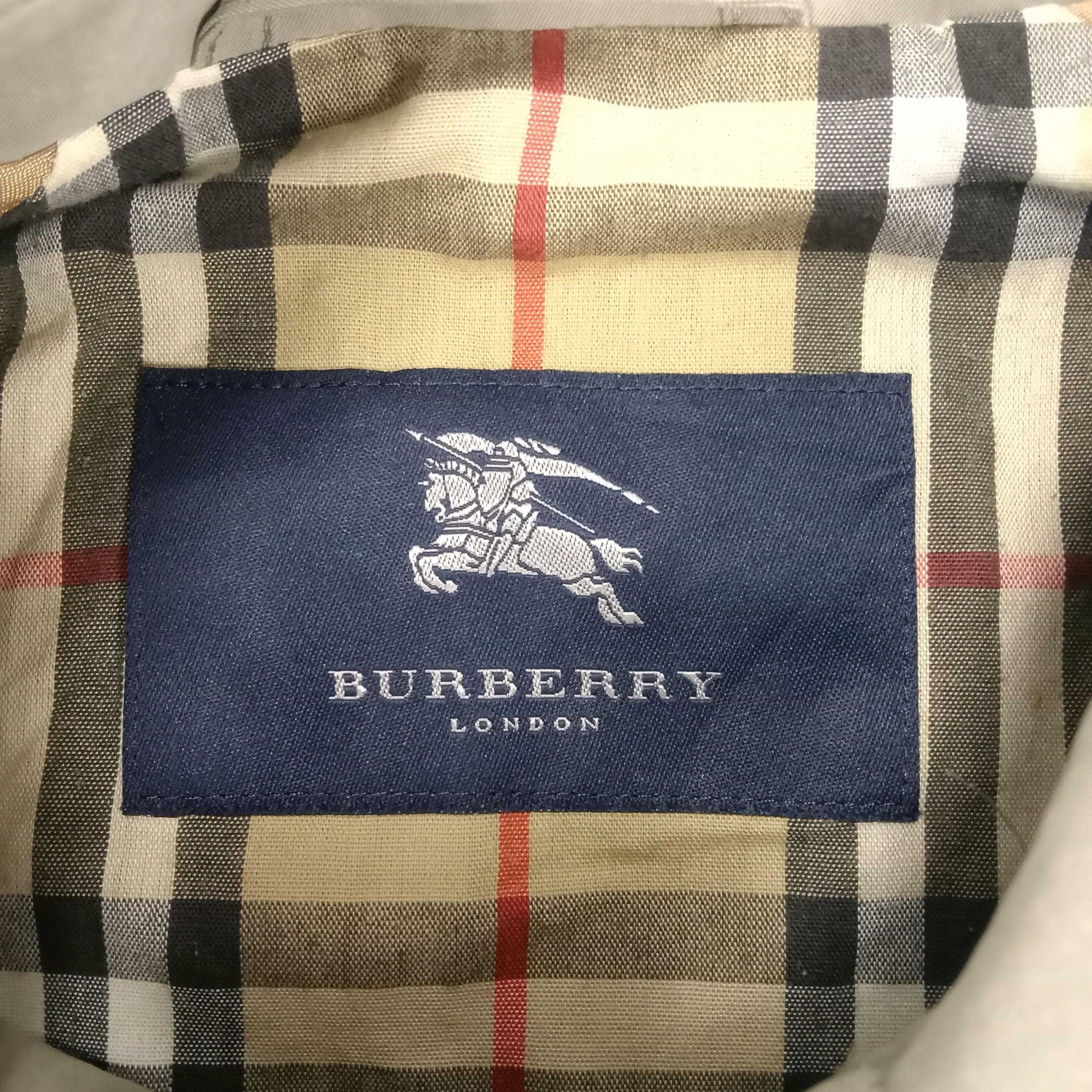 Burberry London Nova Check Italian Brand Jacket