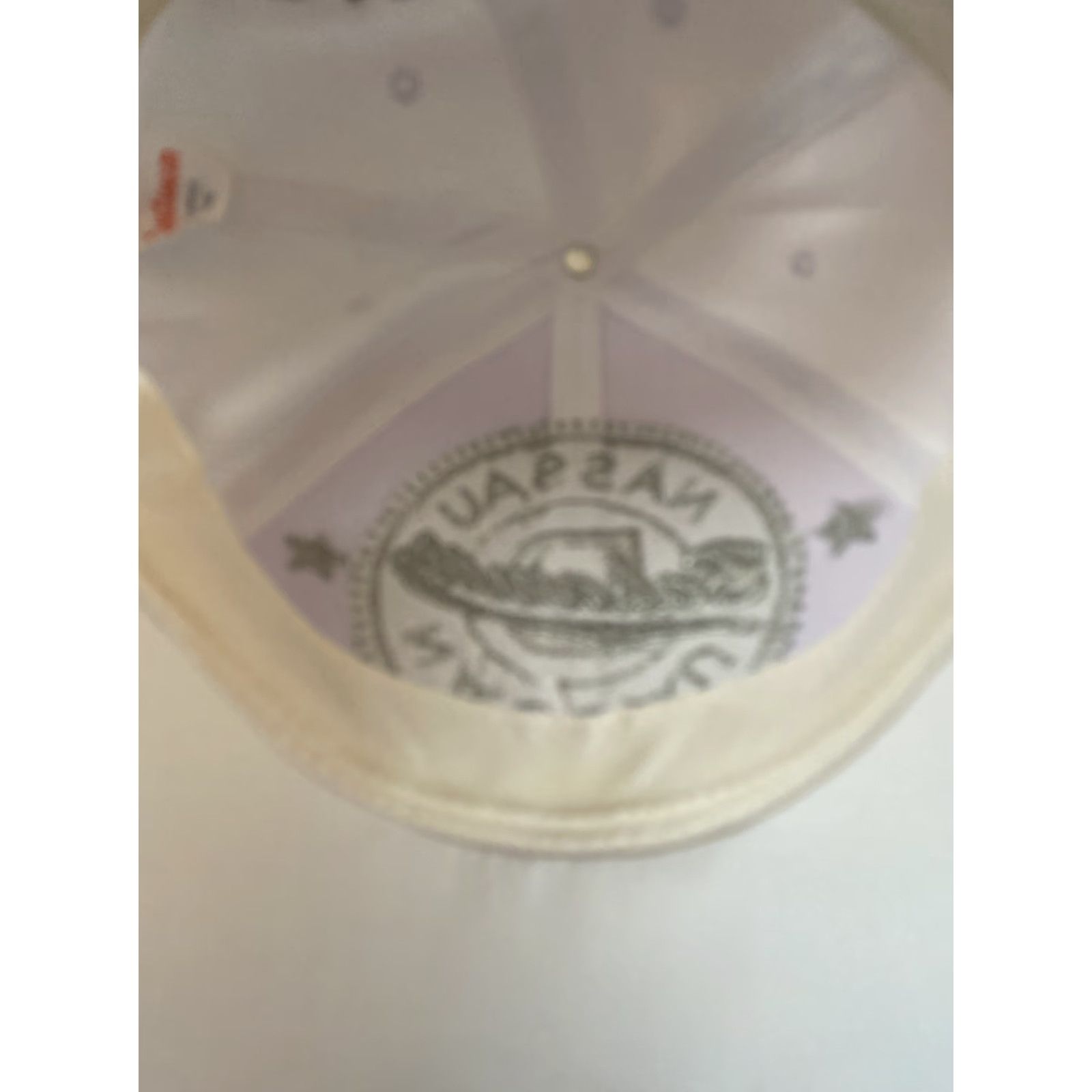 Vintage Dorsett Bahamas Baseball Cap Ball Hat Adjustable Solid Washed Men H150 / Makes One Size - Adjustable, Canvas, White, Casual, Sports 00% Size ONE SIZE - 7 Thumbnail