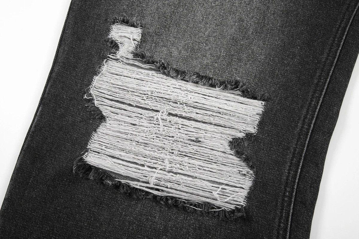 Japanese Brand × Vintage Oversized jeans baggy cargo pants hip-hop style wide leg Y2K Size US 30 / EU 46 - 7 Thumbnail