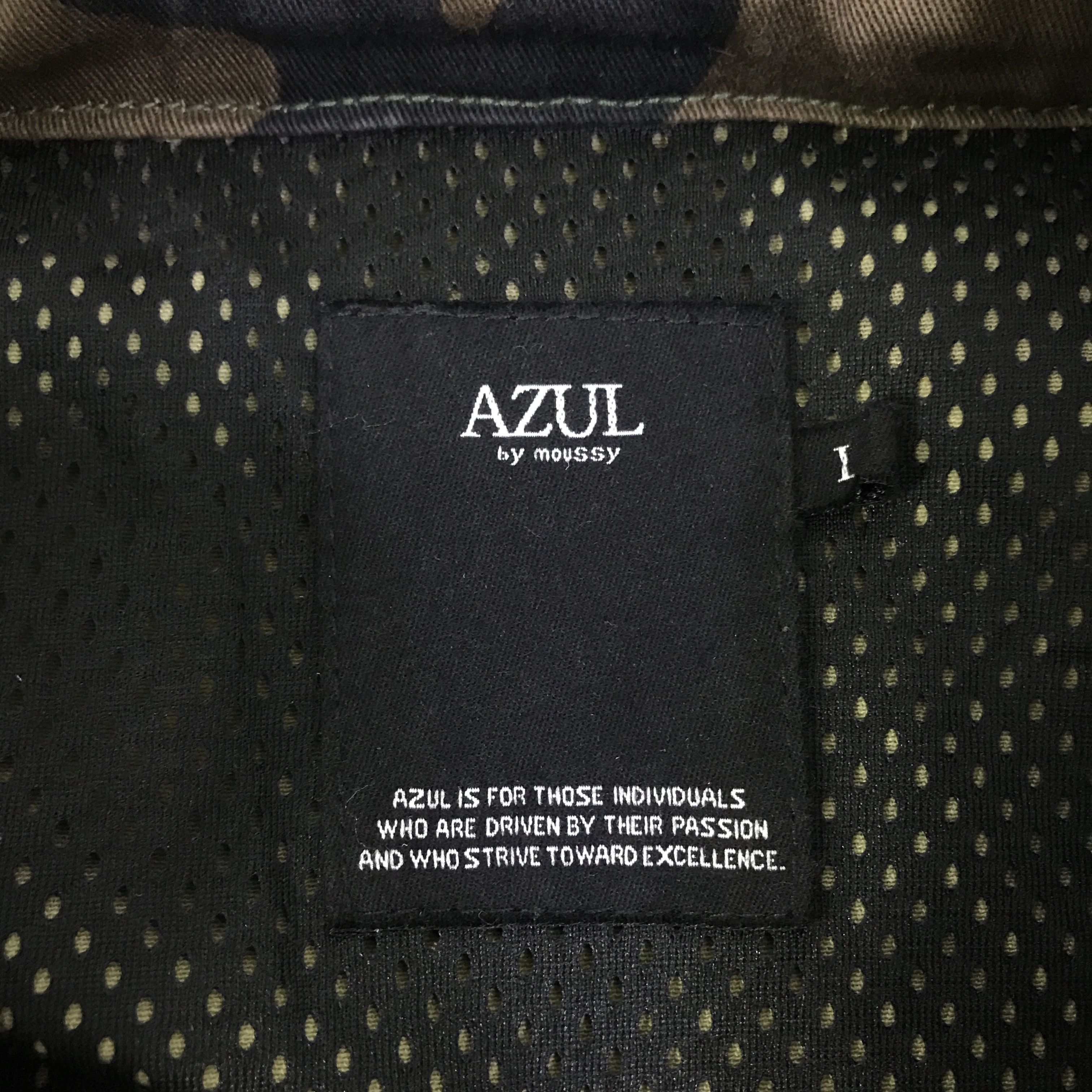 Japanese Brand Vintage Azul Camo M65 Design Jacket K115B14 Size US L / EU 52-54 / 3 - 12 Thumbnail