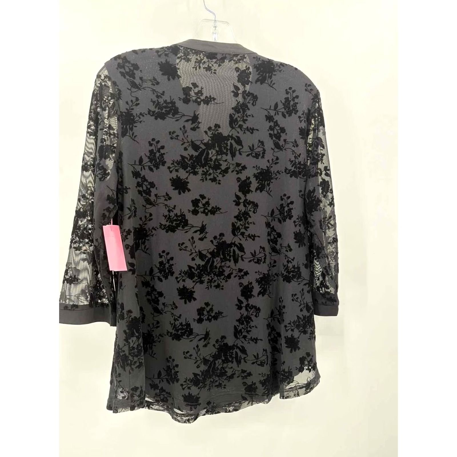 Vintage Pre-Owned Timeson Black Size Medium Blouse Size M / US 6-8 / IT 42-44 - 3 Thumbnail