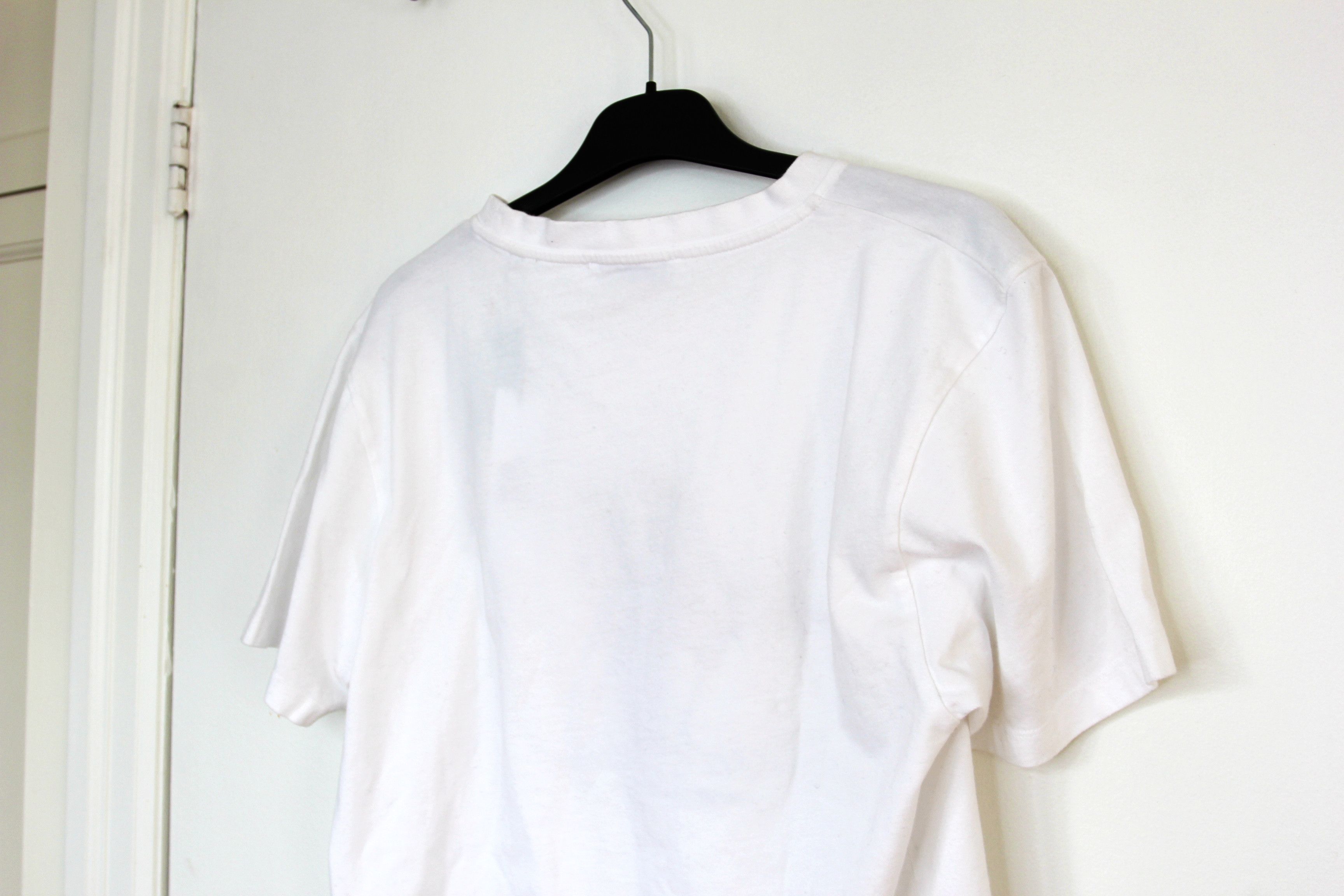 Carne Bollente BNWT AW25 CARNE BLOOENTE x SIMONS PRINT CROPPED TSHIRT XL Size US XL / EU 56 / 4 - 6 Thumbnail