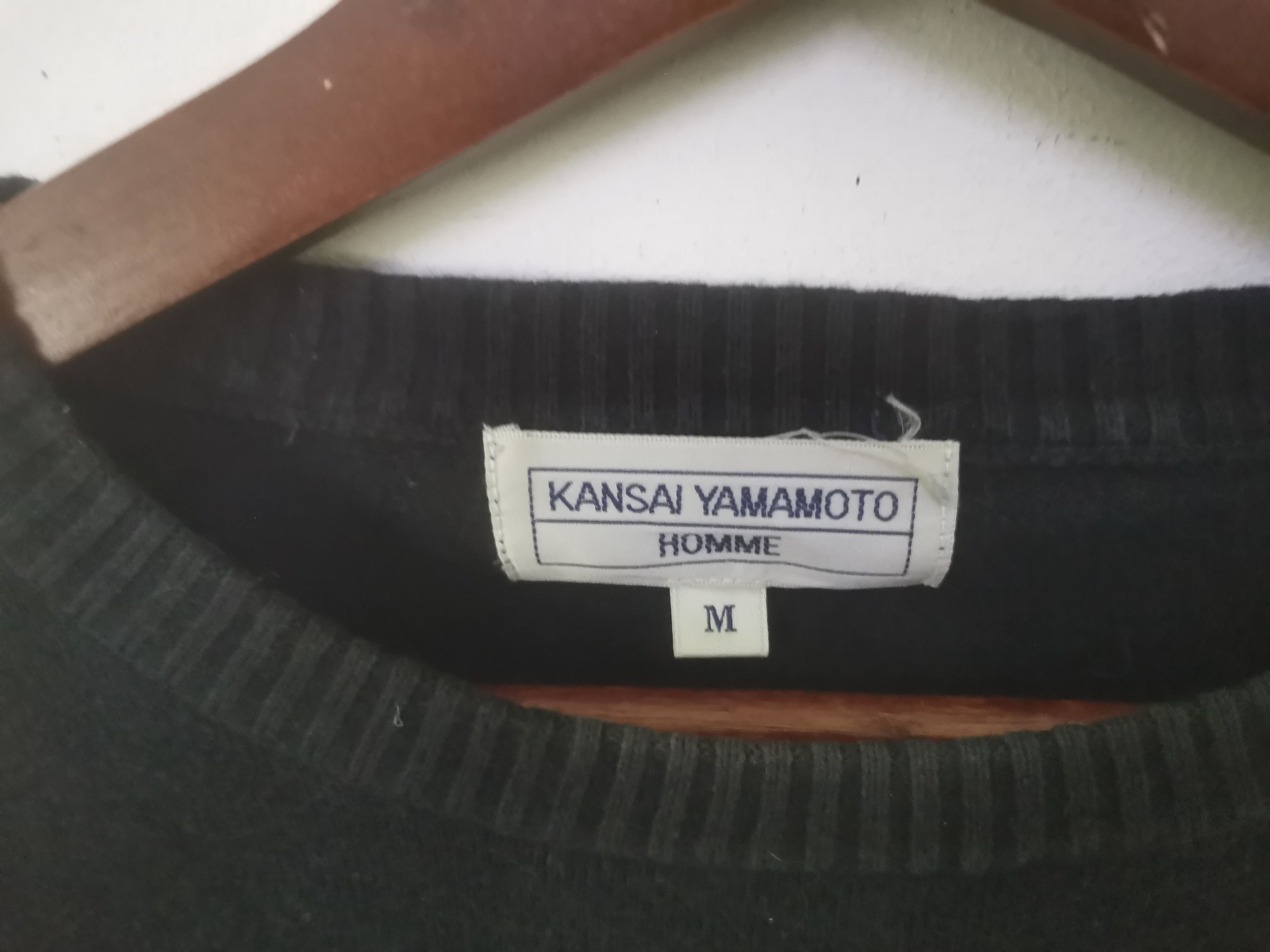 Kansai Yamamoto Rare Kansai Yamamoto sweatshirt black colour Size US M / EU 48-50 / 2 - 3 Thumbnail