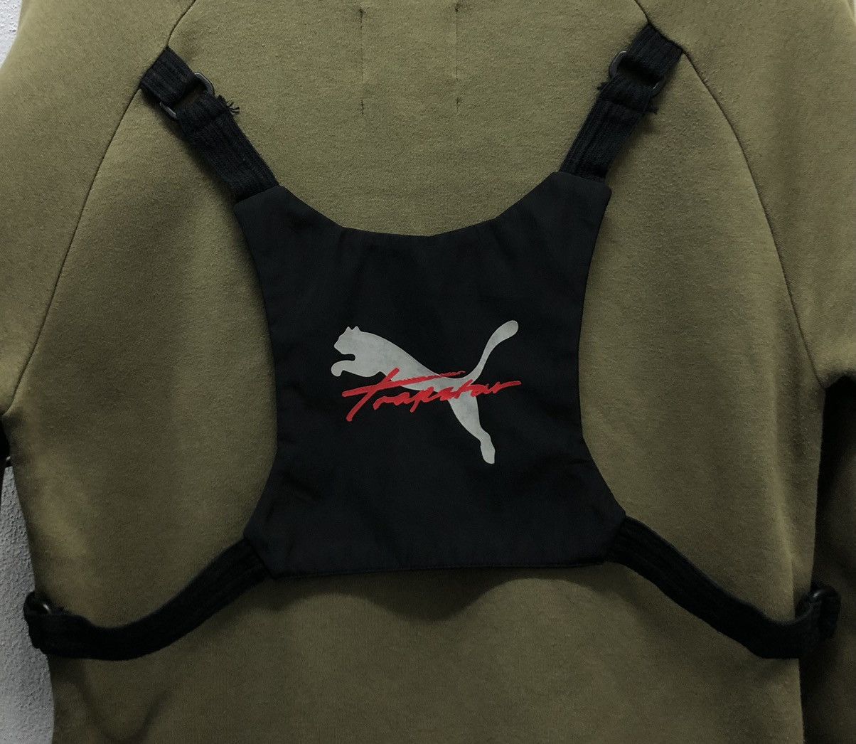 Puma PUMA x Trapstar Olive Green Utility Sweatshirt Size US XS / EU 42 / 0 - 3 Thumbnail