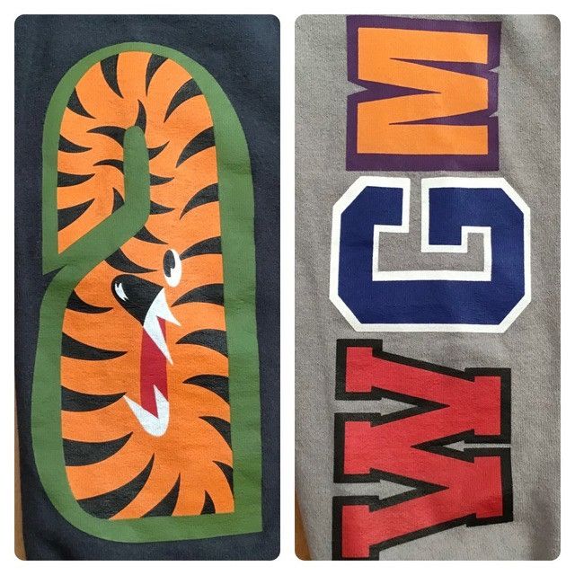 Bape BAPE CRAZY SHARK SLIM FIT SWEAT PANTS a bathing ape ★size M Size US 32 / EU 48 - 6 Thumbnail