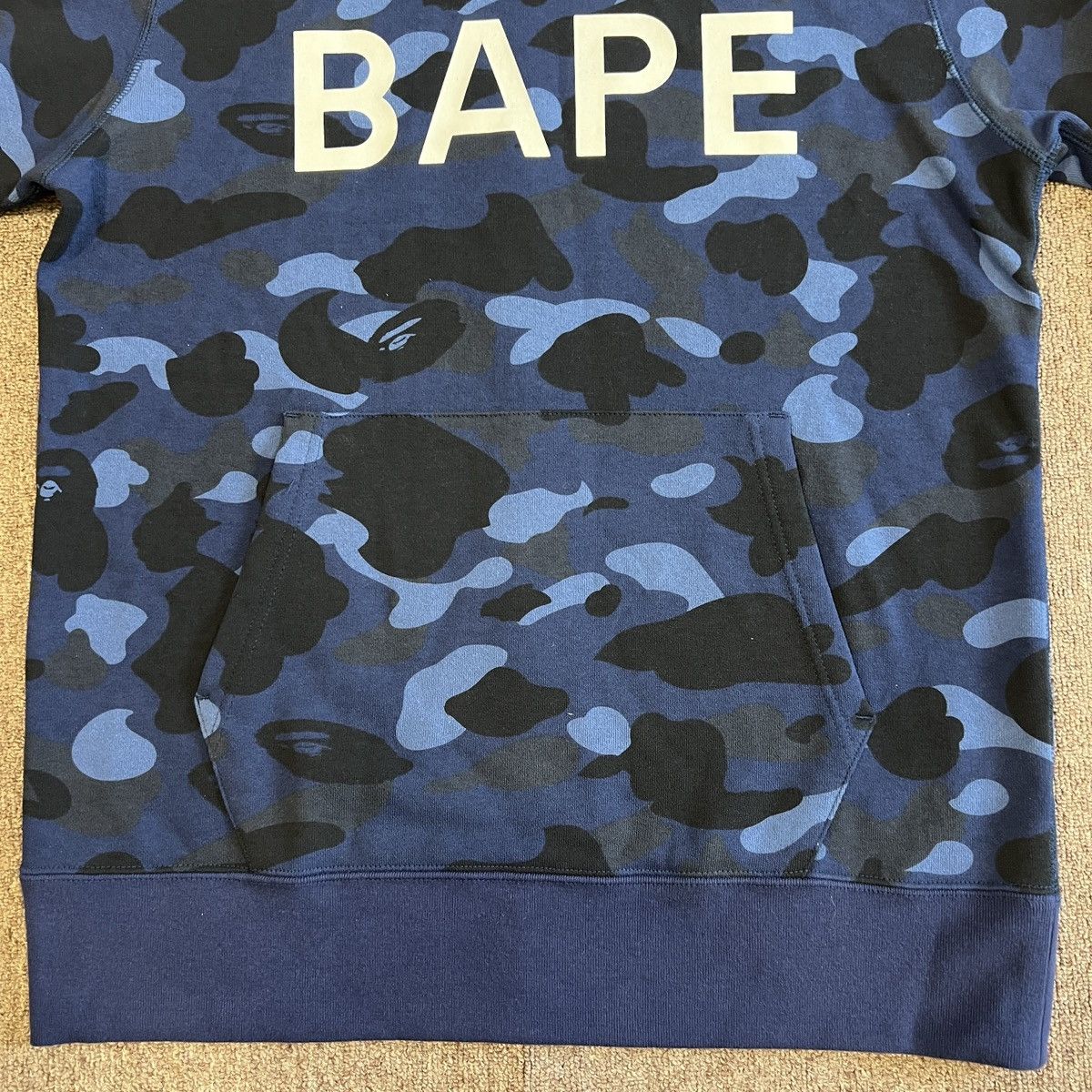 Bape Bape blue camo hoodie Size US L / EU 52-54 / 3 - 13 Thumbnail