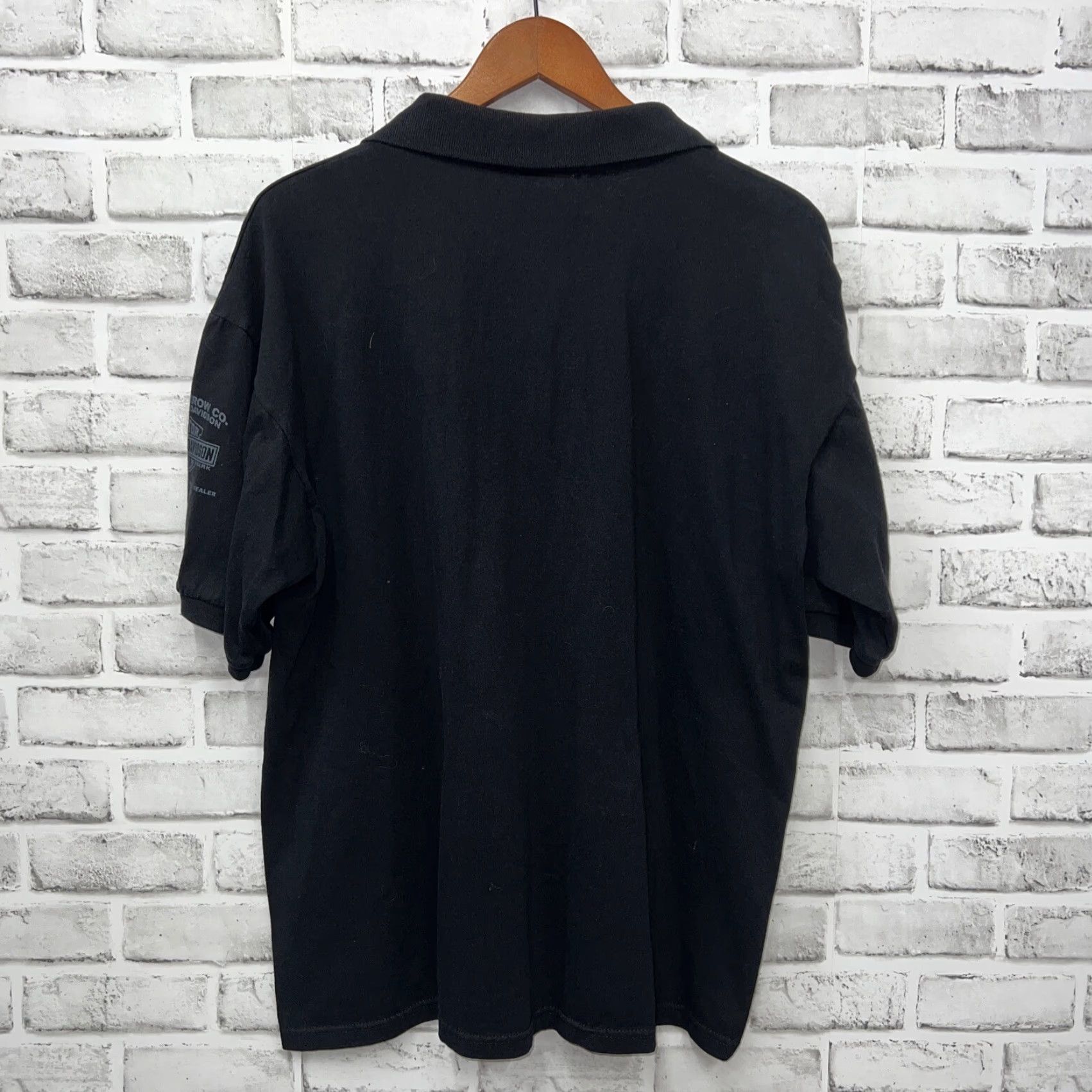Harley Davidson Harley-Davidson Ride The Legend Polo Shirt Mens XL Black Graphic Polo Shirt XL Mens Harley-Davidson Ride The Legend Polo Shirt Black Size US XL / EU 56 / 4 - 5 Thumbnail