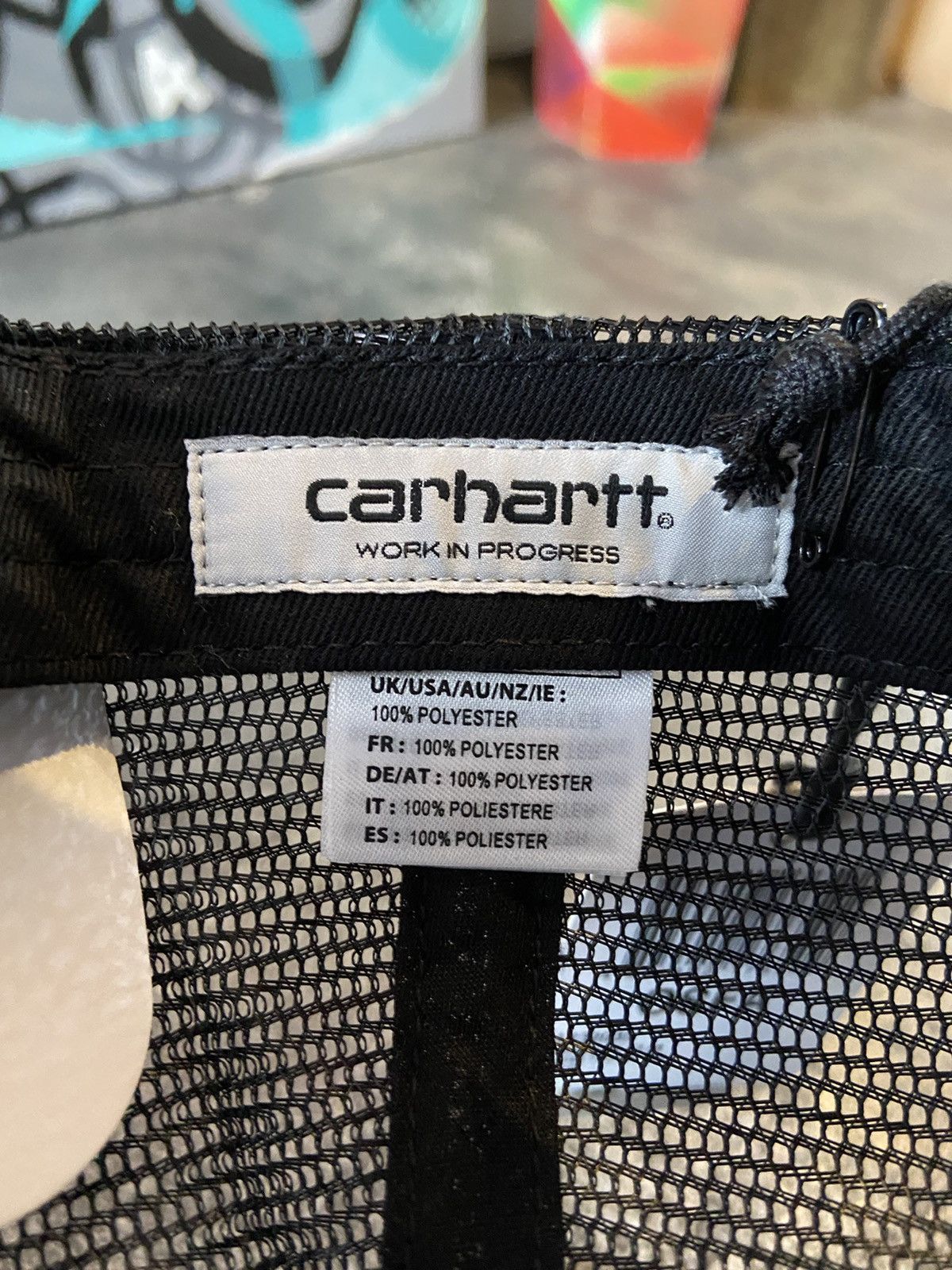 Carhartt Wip Carhartt Dallas Trucker Cap Black Size ONE SIZE - 3 Thumbnail