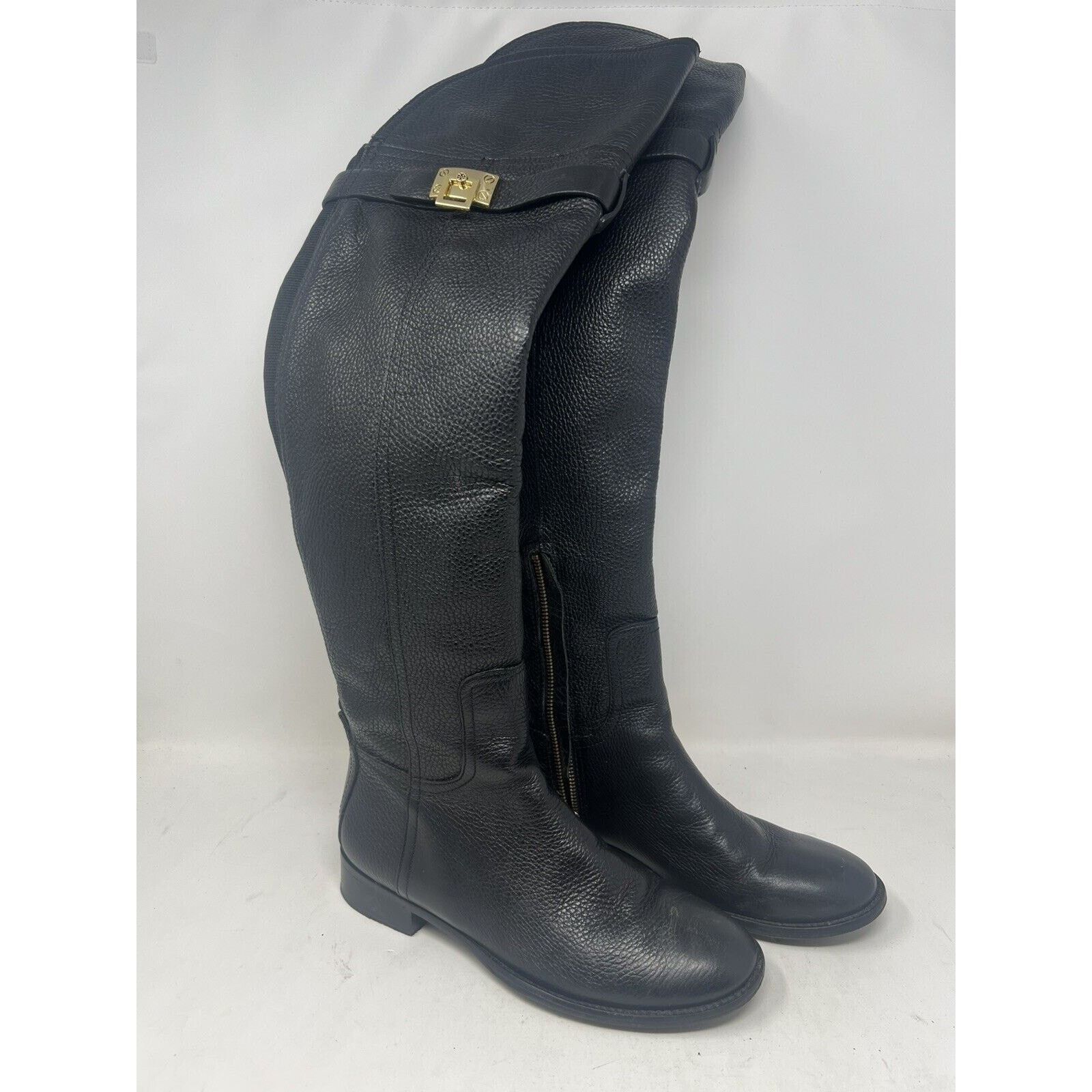 Tory Burch Tory Burch Boots Womens 8.5 M Elena Over The Knee OTK Size US 8.5 / IT 38.5 - 1 Thumbnail
