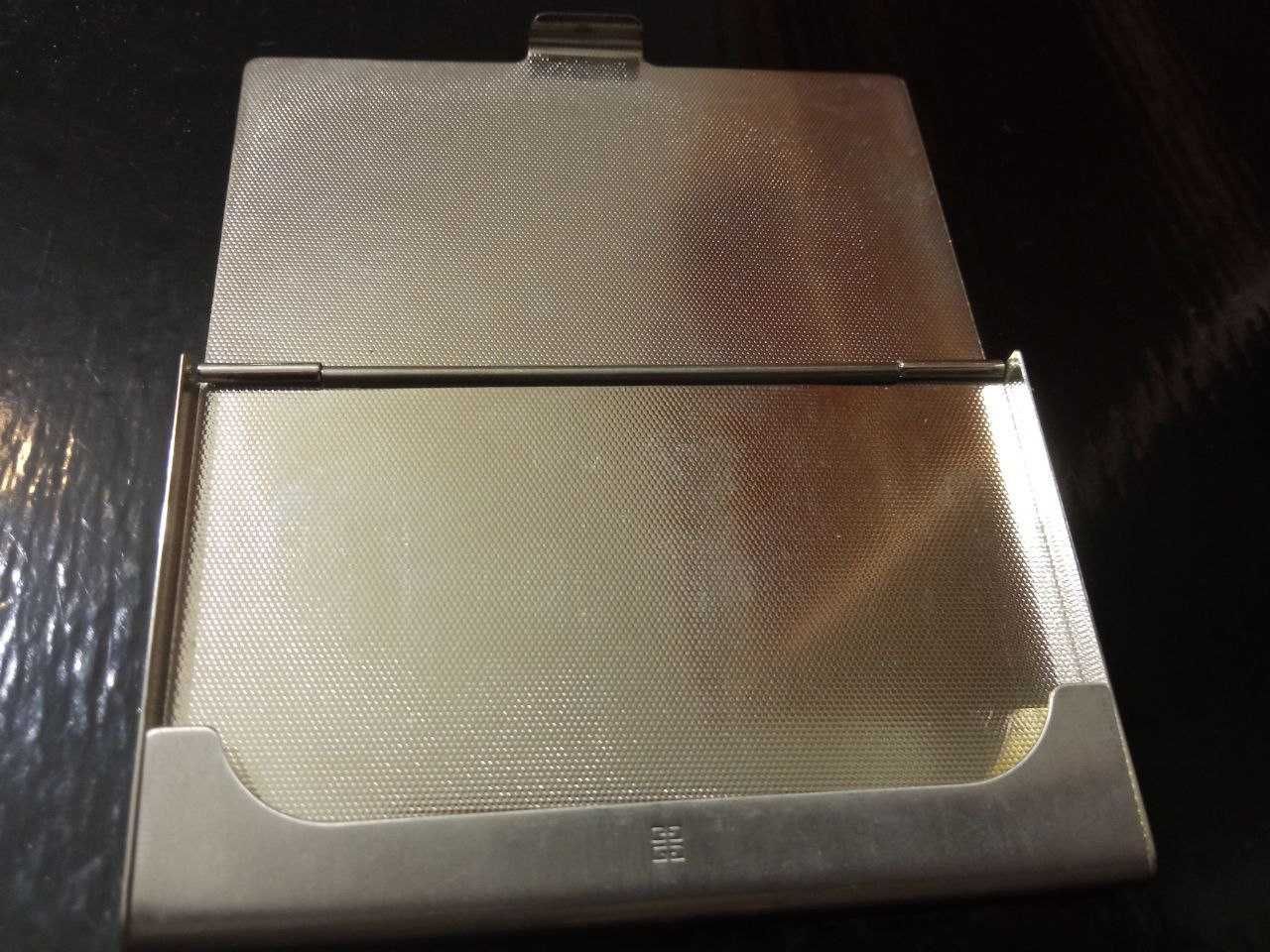 Givenchy Givenchy Die-silver Metal Business Card Holder 4G Wallet Size ONE SIZE - 3 Thumbnail