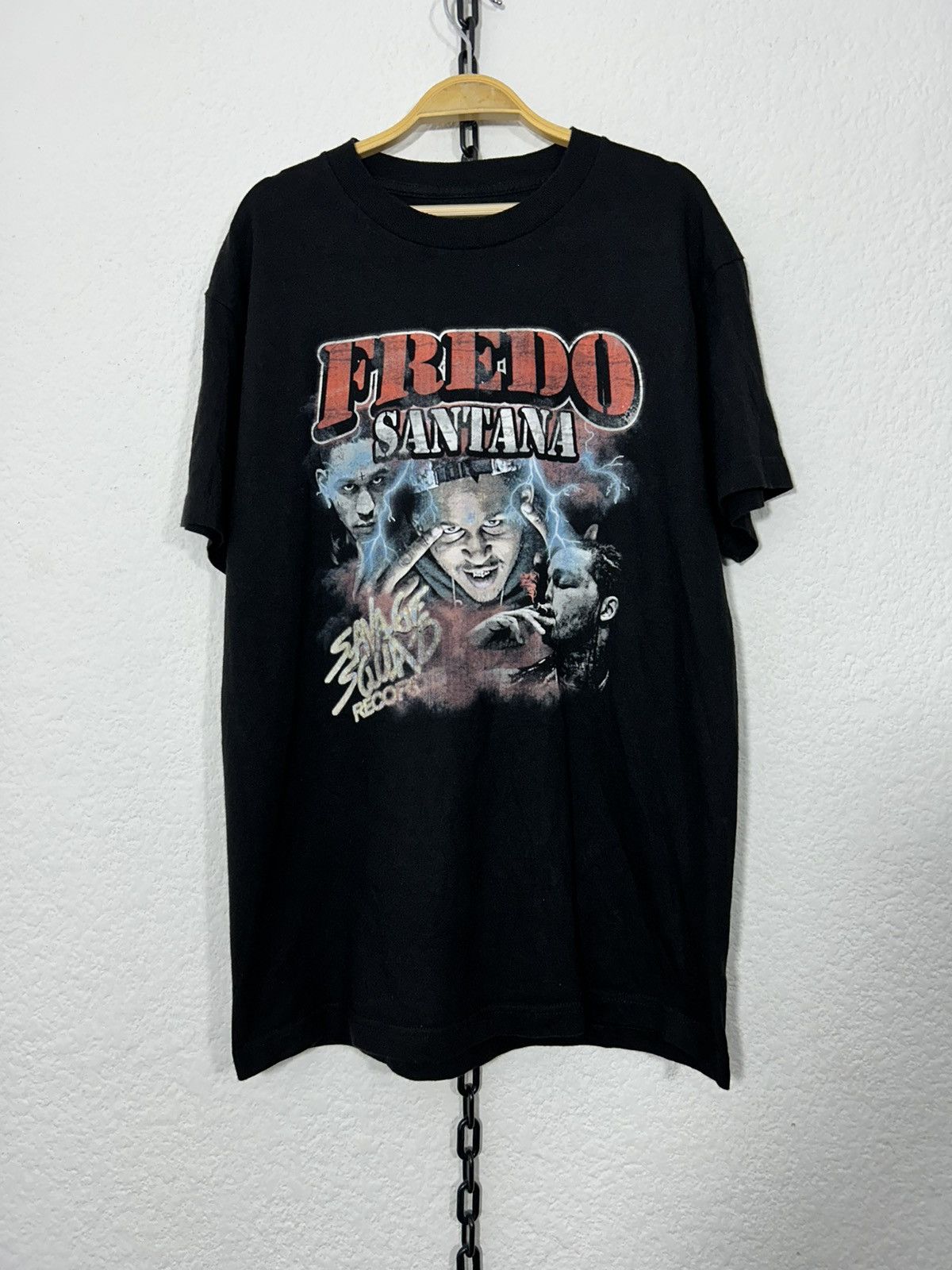 Glo Gang × Rap Tees Fredo Santana Savage Squad Records Size US M / EU 48-50 / 2 - 1 Thumbnail