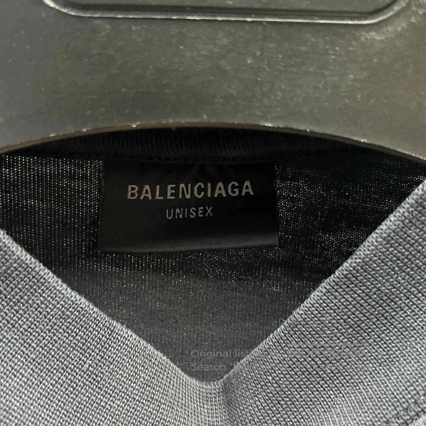 Balenciaga Balenciaga Letter pattern printed round-necked pullover T- Size US S / EU 44-46 / 1 - 3 Thumbnail