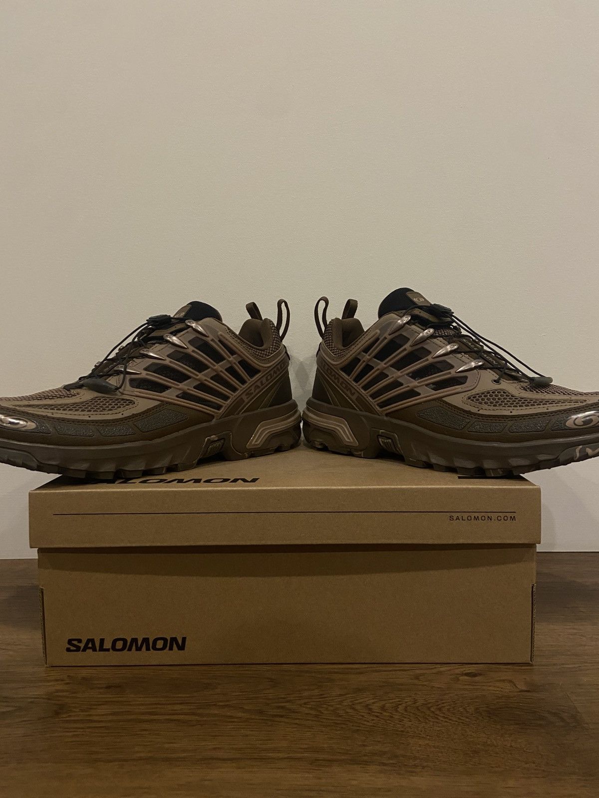 Salomon Salomon Brown ACS Pro Desert Sneakers Size US 10.5 / EU 43-44 - 2 Thumbnail