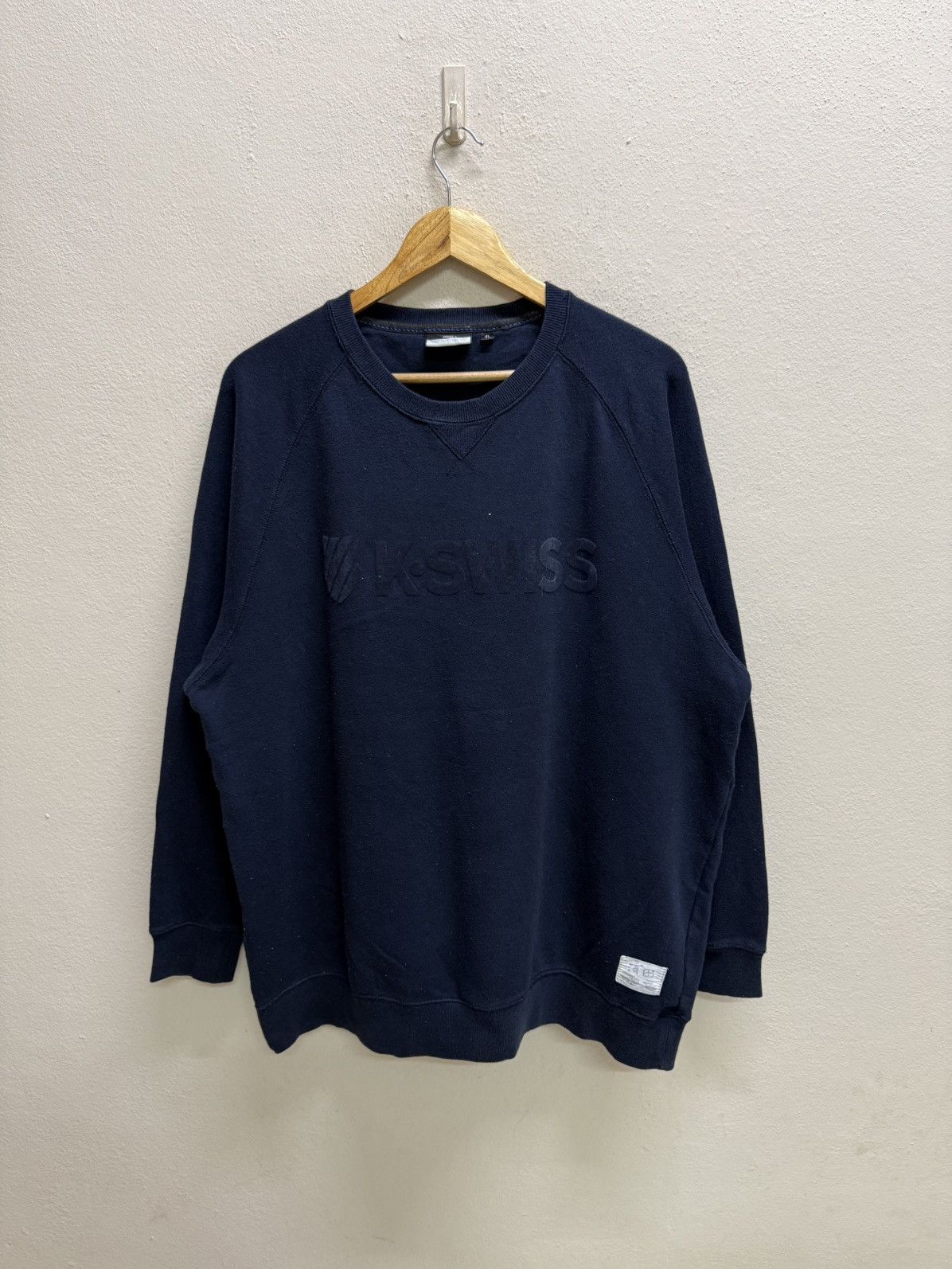 K-Swiss K.Swiss Spellout Logo Sweatshirt Size US XXL / EU 58 / 5 - 15 Thumbnail