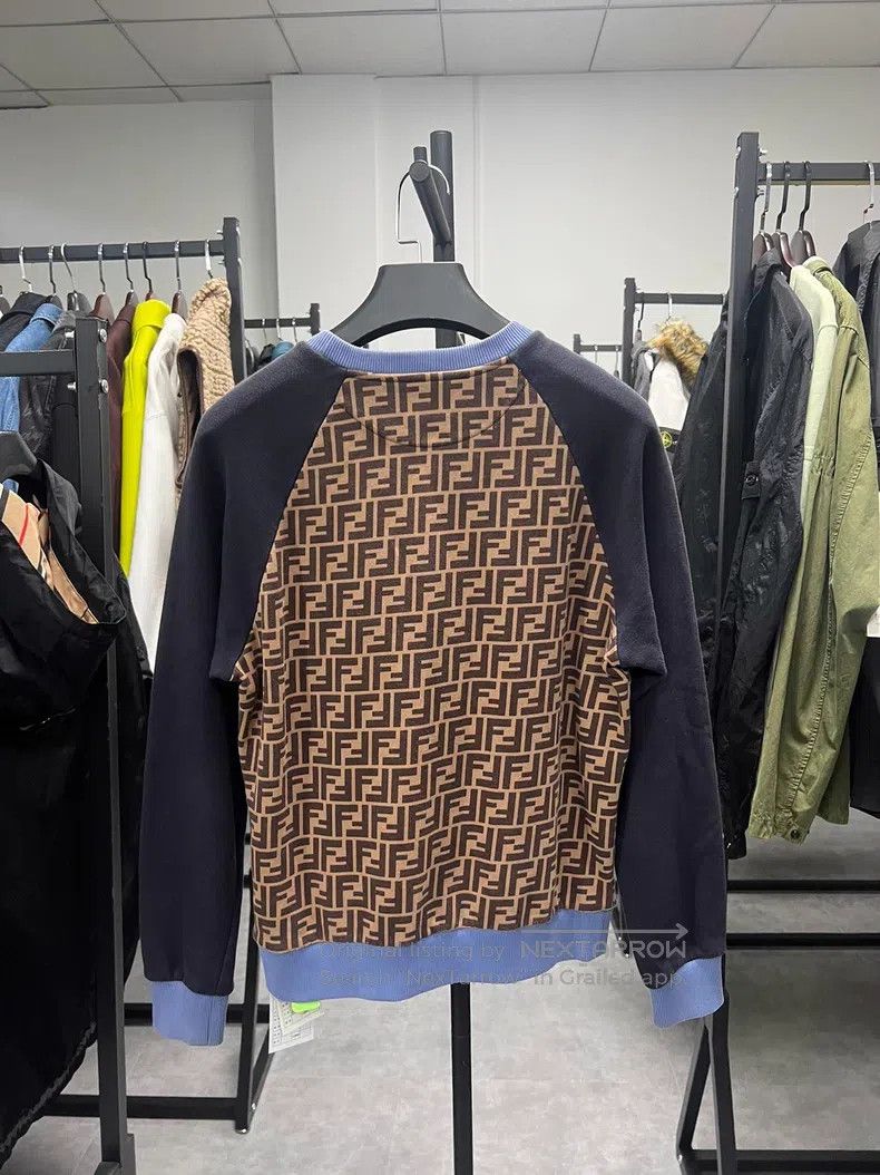 Fendi Fendi Full Print Sweatshirt Size US XS / EU 42 / 0 - 2 Thumbnail