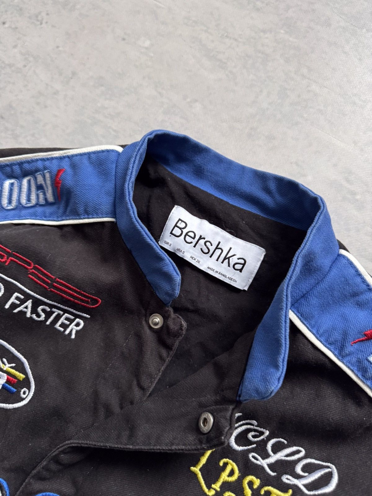 Other Too Soon Bomber jacket racing Moto style Size US S / EU 44-46 / 1 - 5 Thumbnail