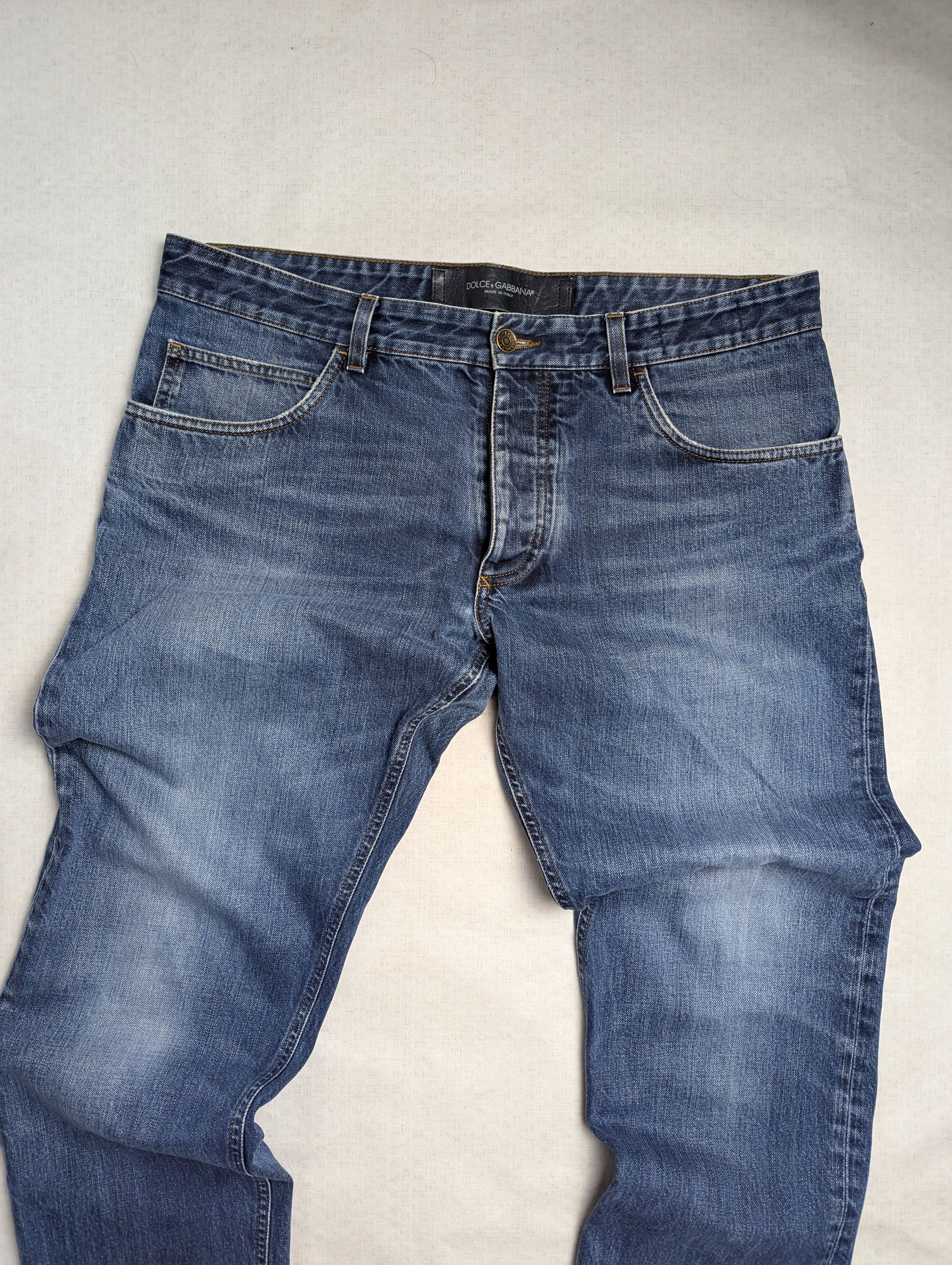 Dolce & Gabbana × Vintage Vintage Dolce & Gabbana Luxury Denim Jeans Size US 36 / EU 52 - 2 Thumbnail