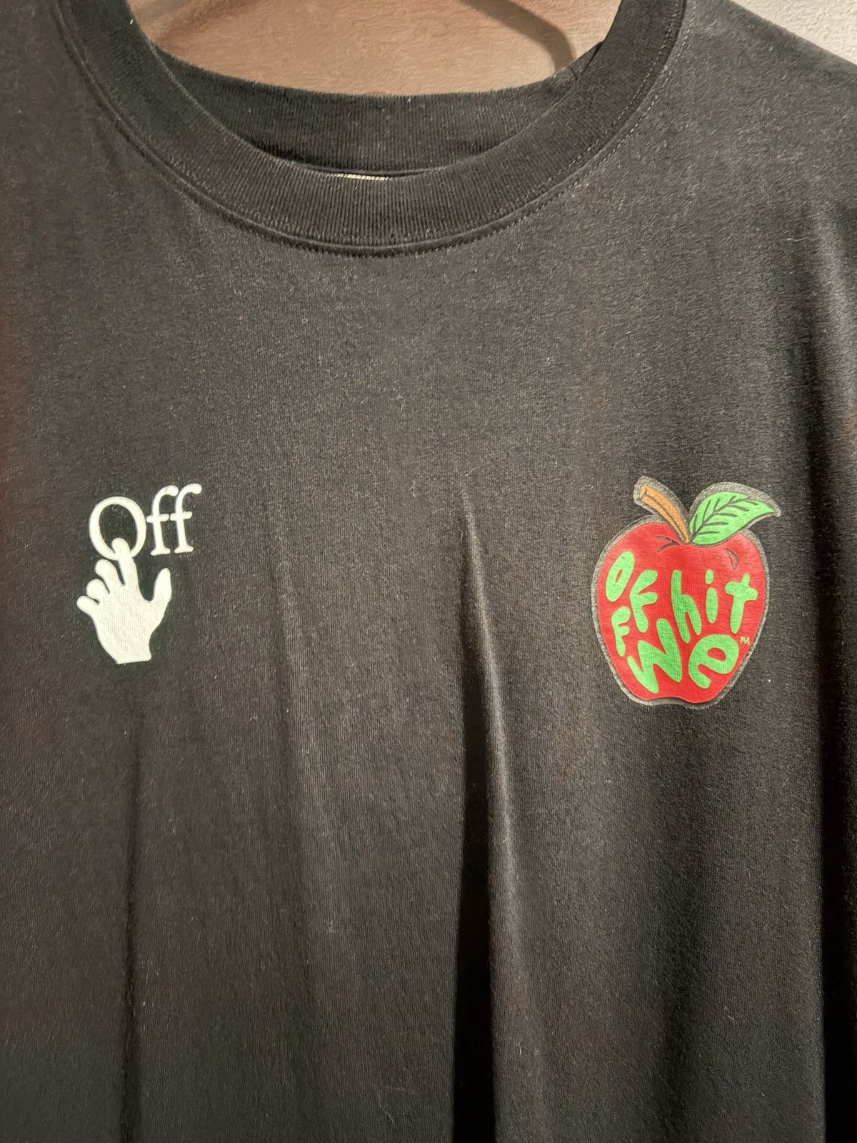 Off-White Off white slim fit apple arrow t shirt Size US L / EU 52-54 / 3 - 4 Thumbnail