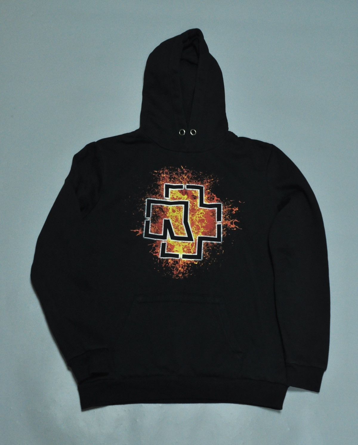 Band Tees Vintage Rammstein Hoodie Big Logo Y2k Size US M / EU 48-50 / 2 - 1 Thumbnail