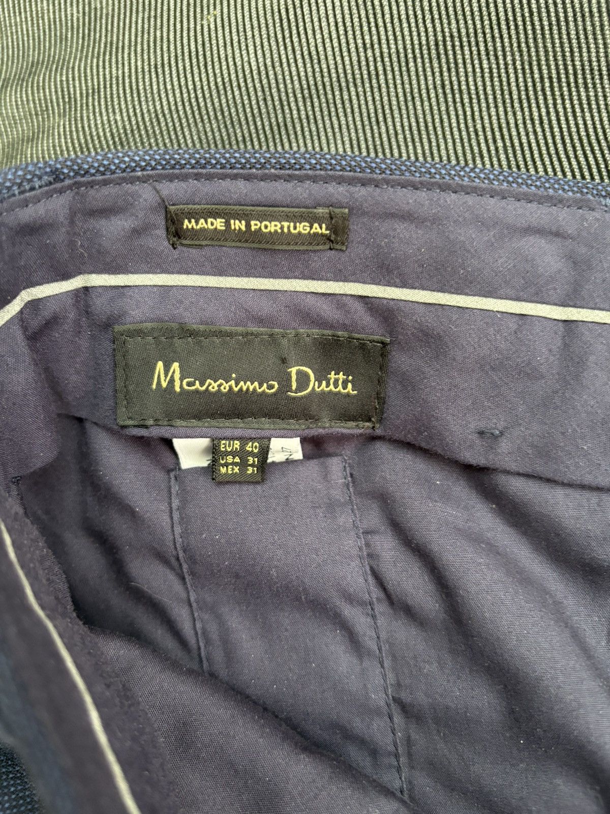 Designer × Massimo Dutti New Men’s Massimo Dutti Suit – 100% Wool Size 50L - 15 Thumbnail