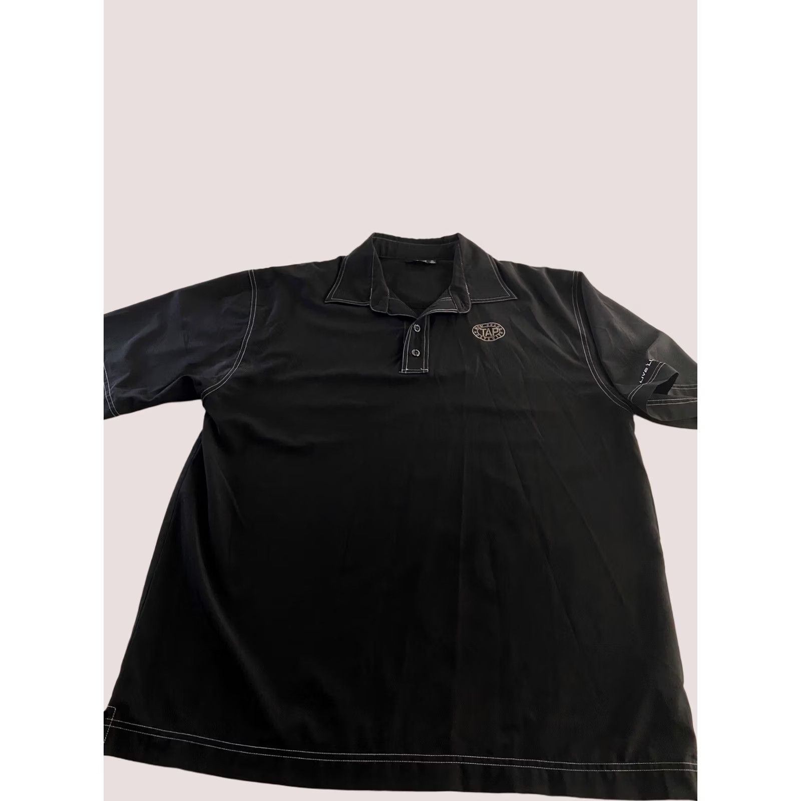 Vintage VINTAGE Black Clover Polo Shirt XL Mens Detroit MGM Grand Tap Black Clover Polo Shirt XL Mens Detroit MGM Grand Tap Size US XL / EU 56 / 4 - 1 Thumbnail