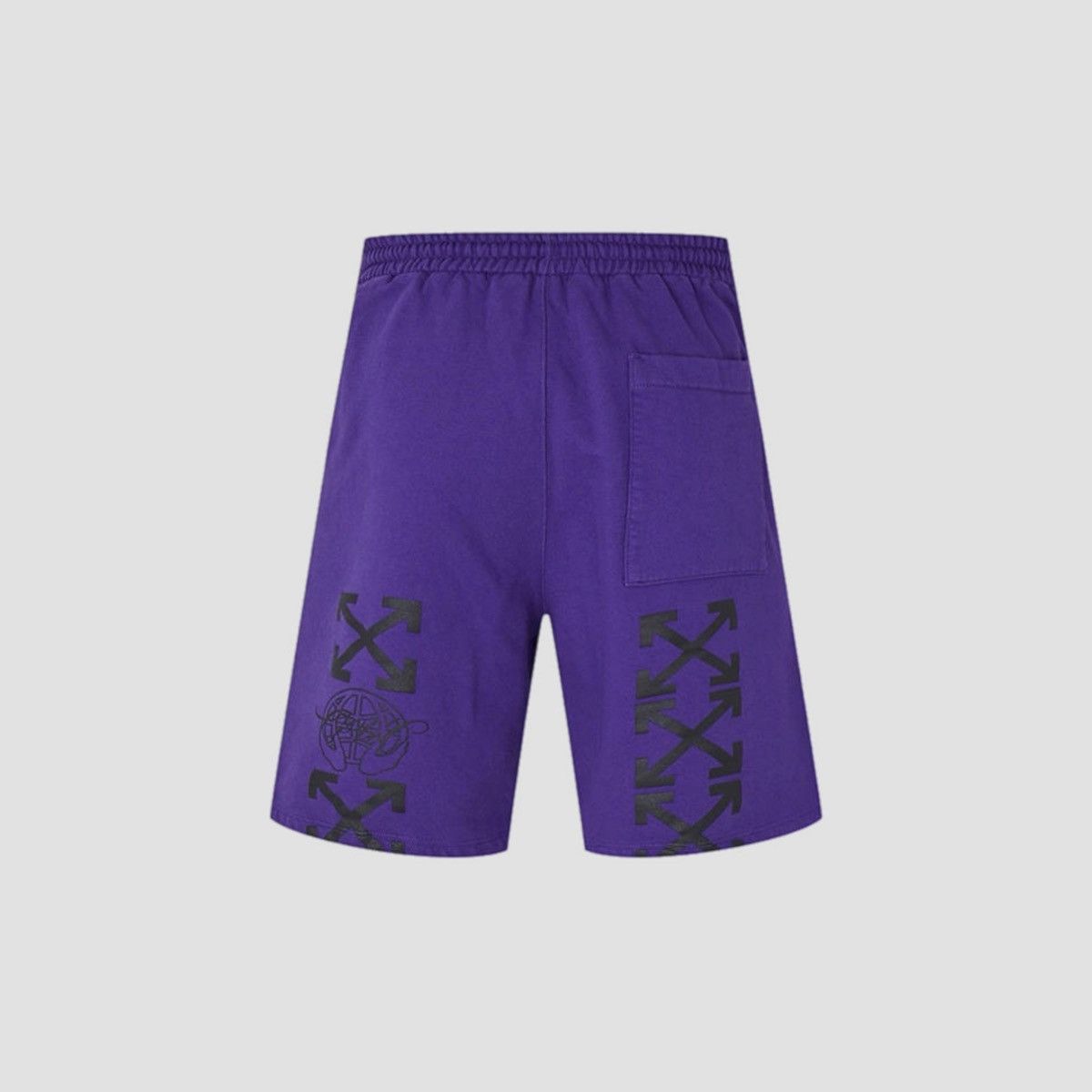 Off-White Off-White Skate Sweatshorts Size US 30 / EU 46 - 1 Thumbnail
