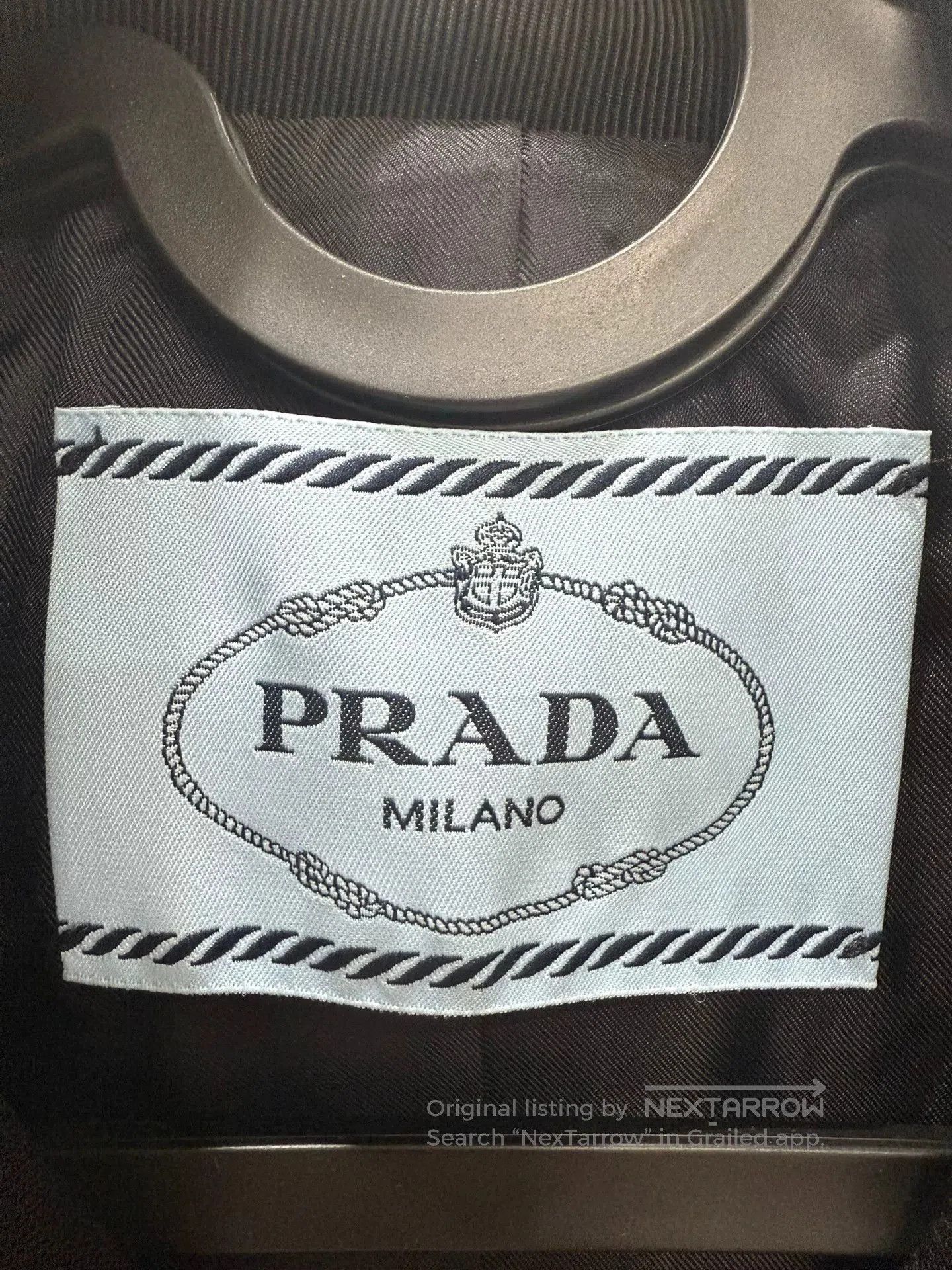 Prada Prada Black Regular Shoulder Coat 40. Size S / US 4 / IT 40 - 3 Thumbnail